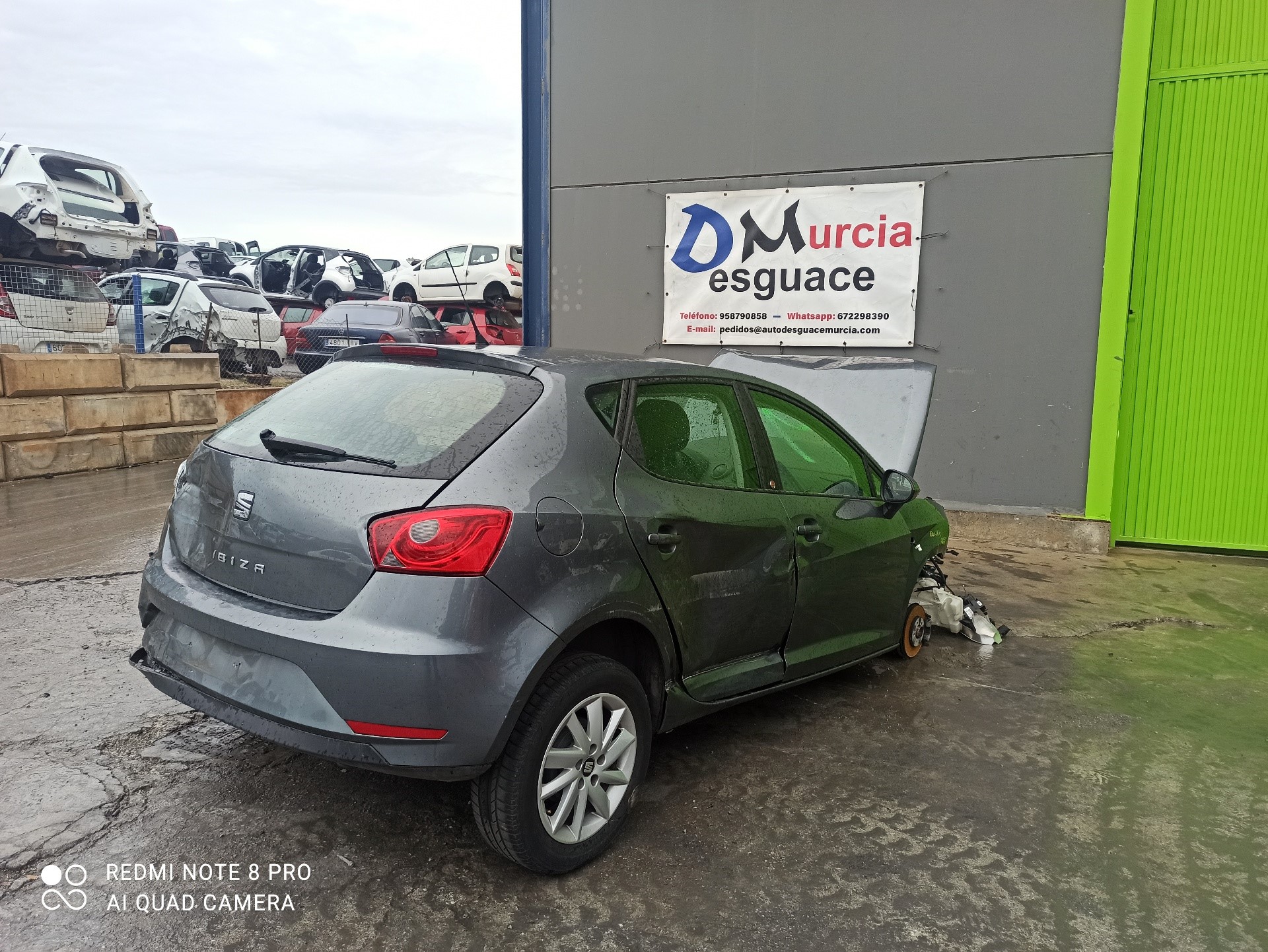 SEAT Ibiza 4 generation (2008-2017) Полуось передняя правая 6C0407272H 19318244