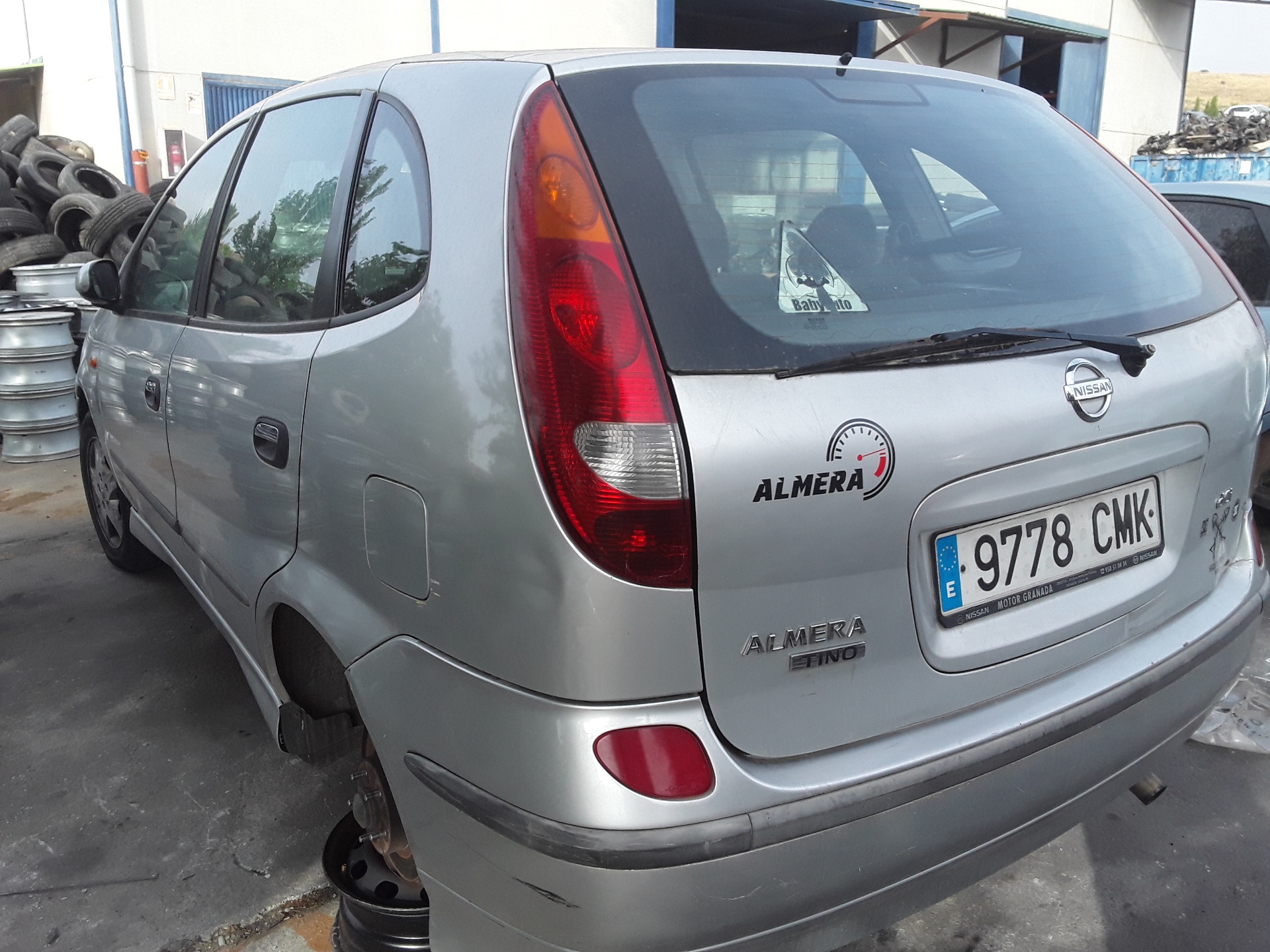 NISSAN Almera Tino 1 generation  (2000-2006) Зеркало передней левой двери E11015541 25618404