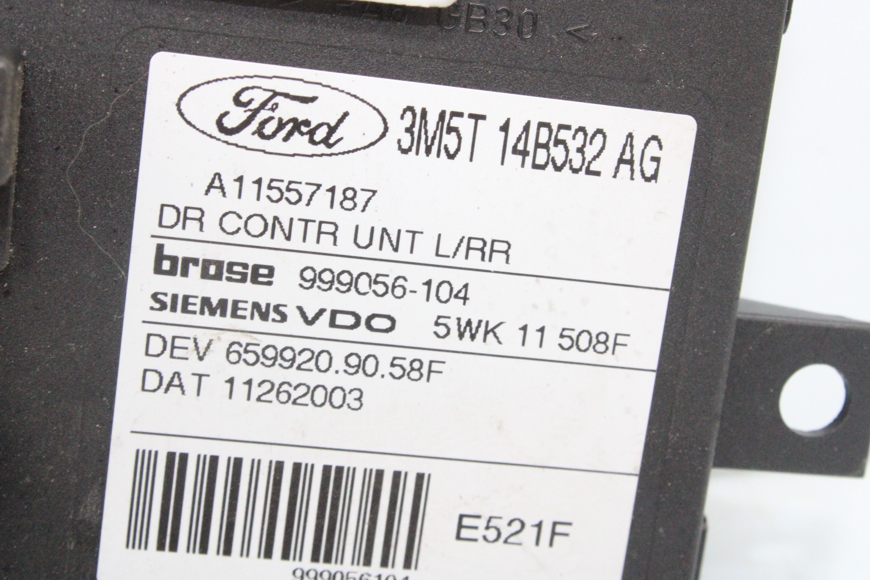 FORD C-Max 1 generation (2003-2010) Aizmugurējo kreiso durvju loga pacēlāja motorīts 3M5T14B532AG 23769689