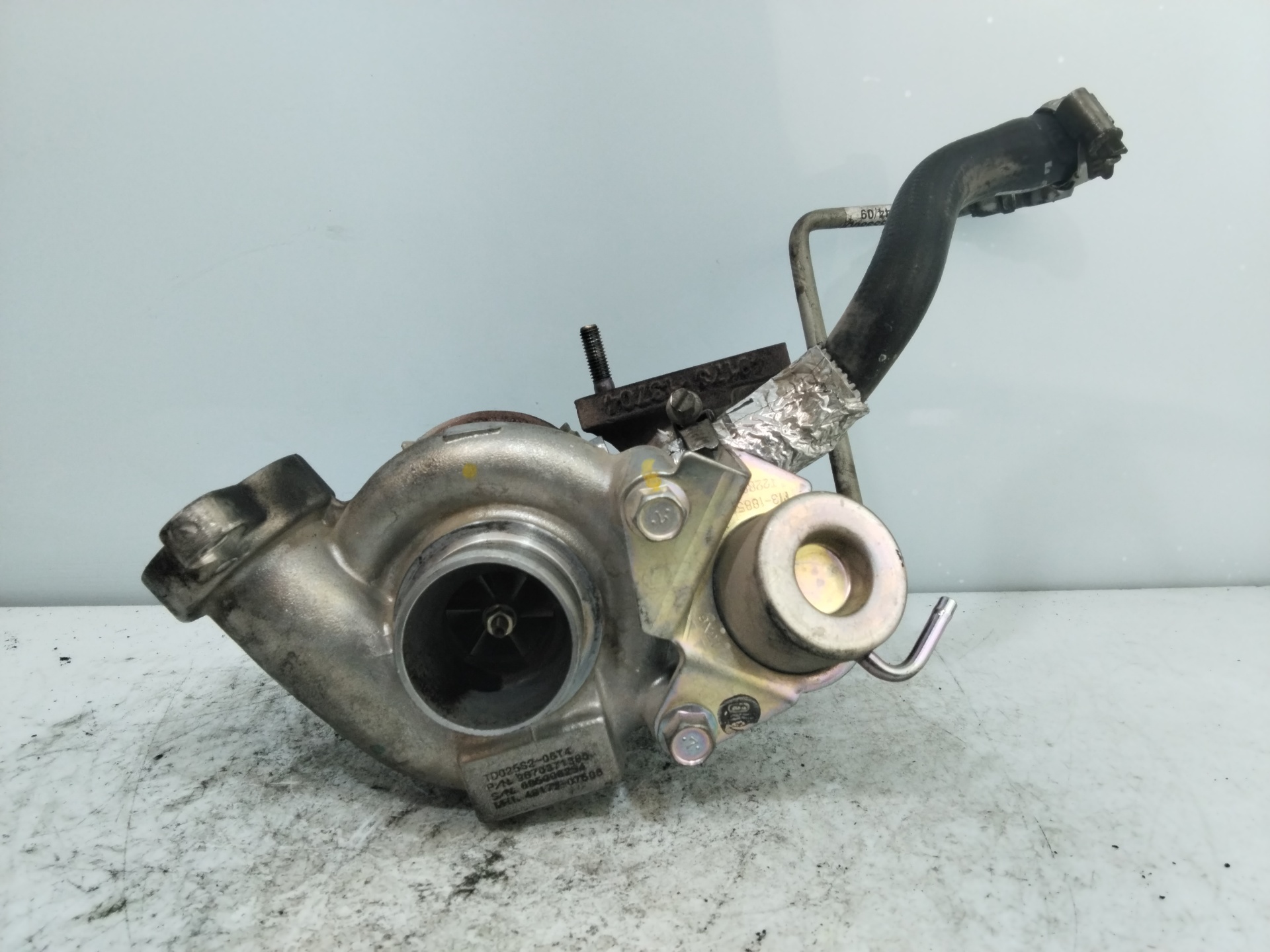 CITROËN Focus 2 generation (2004-2011) Turbocharger TD025S206T4 25827231