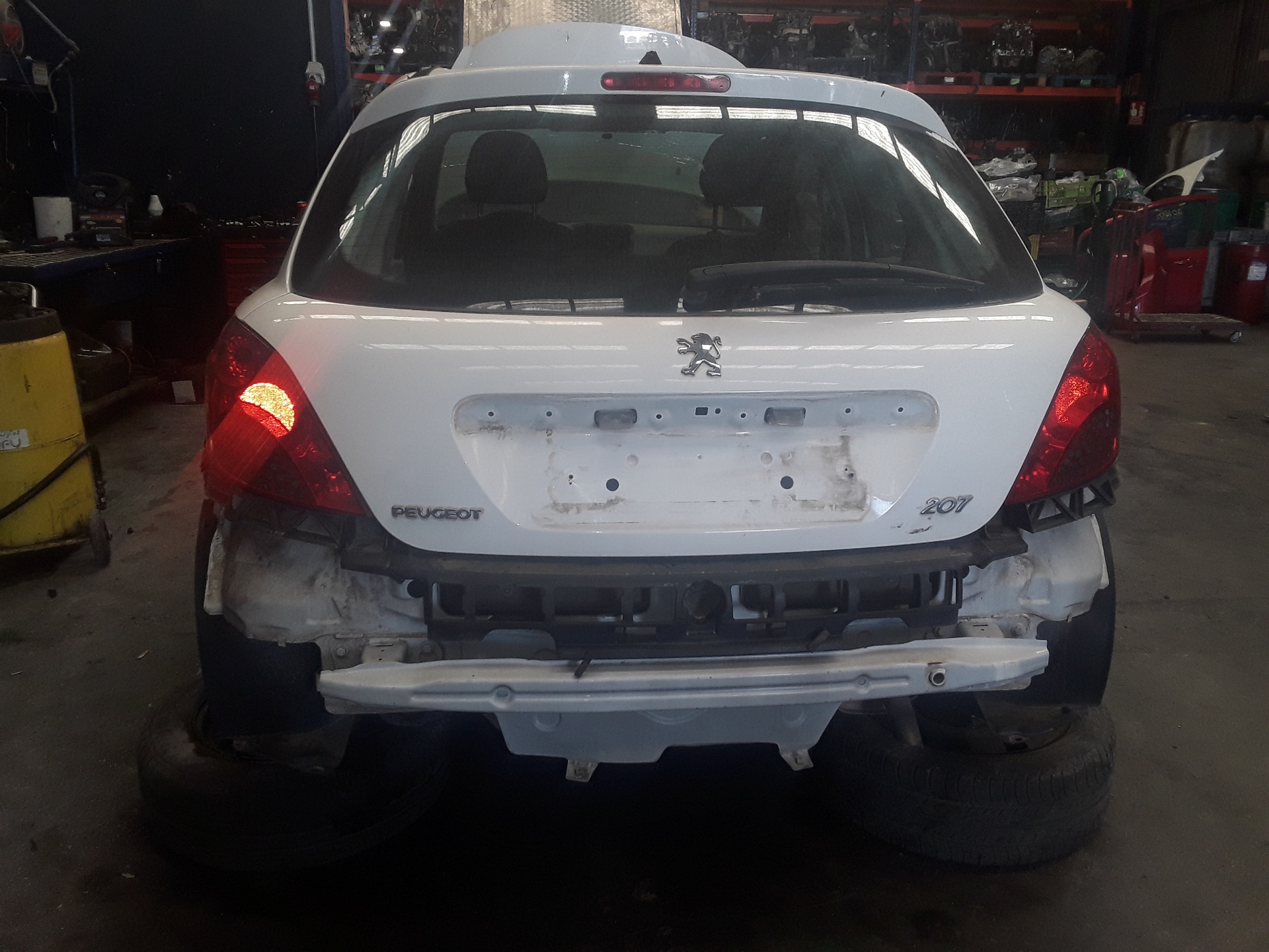 PEUGEOT 207 1 generation (2006-2009) Generatorius 9660055080 23762338