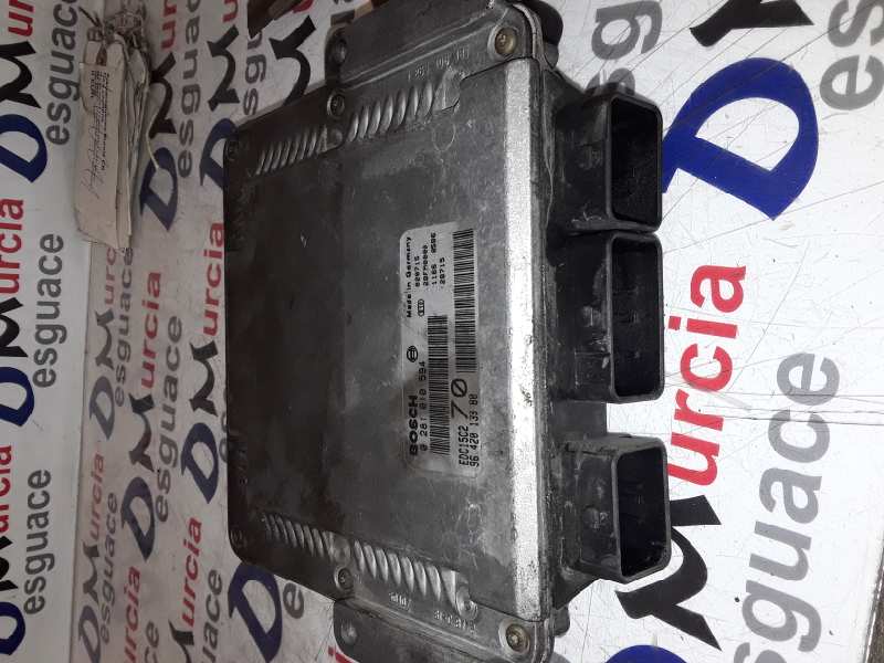 Centralita motor uce 0281010594 de Peugeot 206 hatchback (2a/c) 1998-2003 - pieza usada