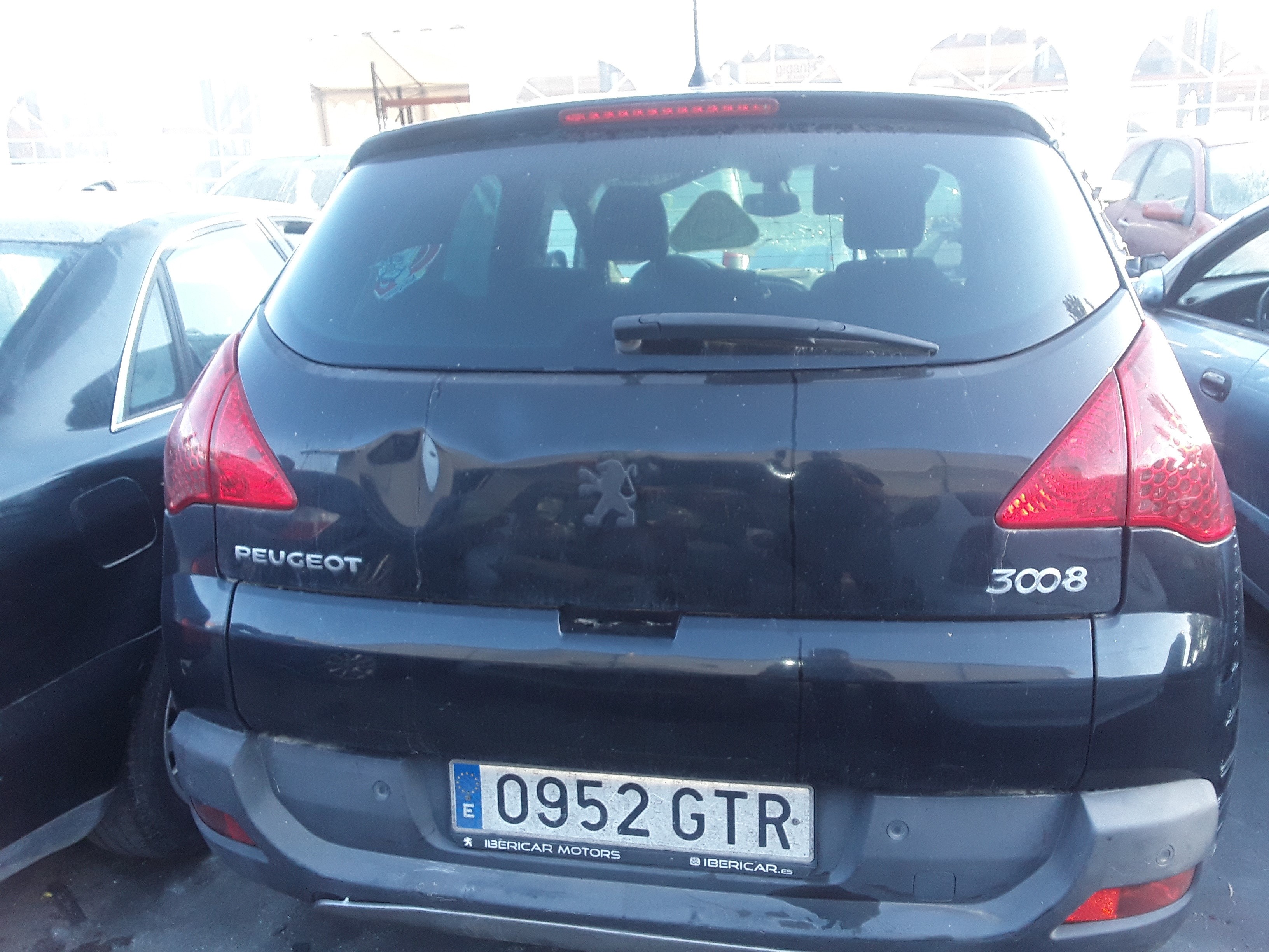 PEUGEOT 3008 1 generation (2010-2016) Bal hátsó lámpa 9683460980 25112977