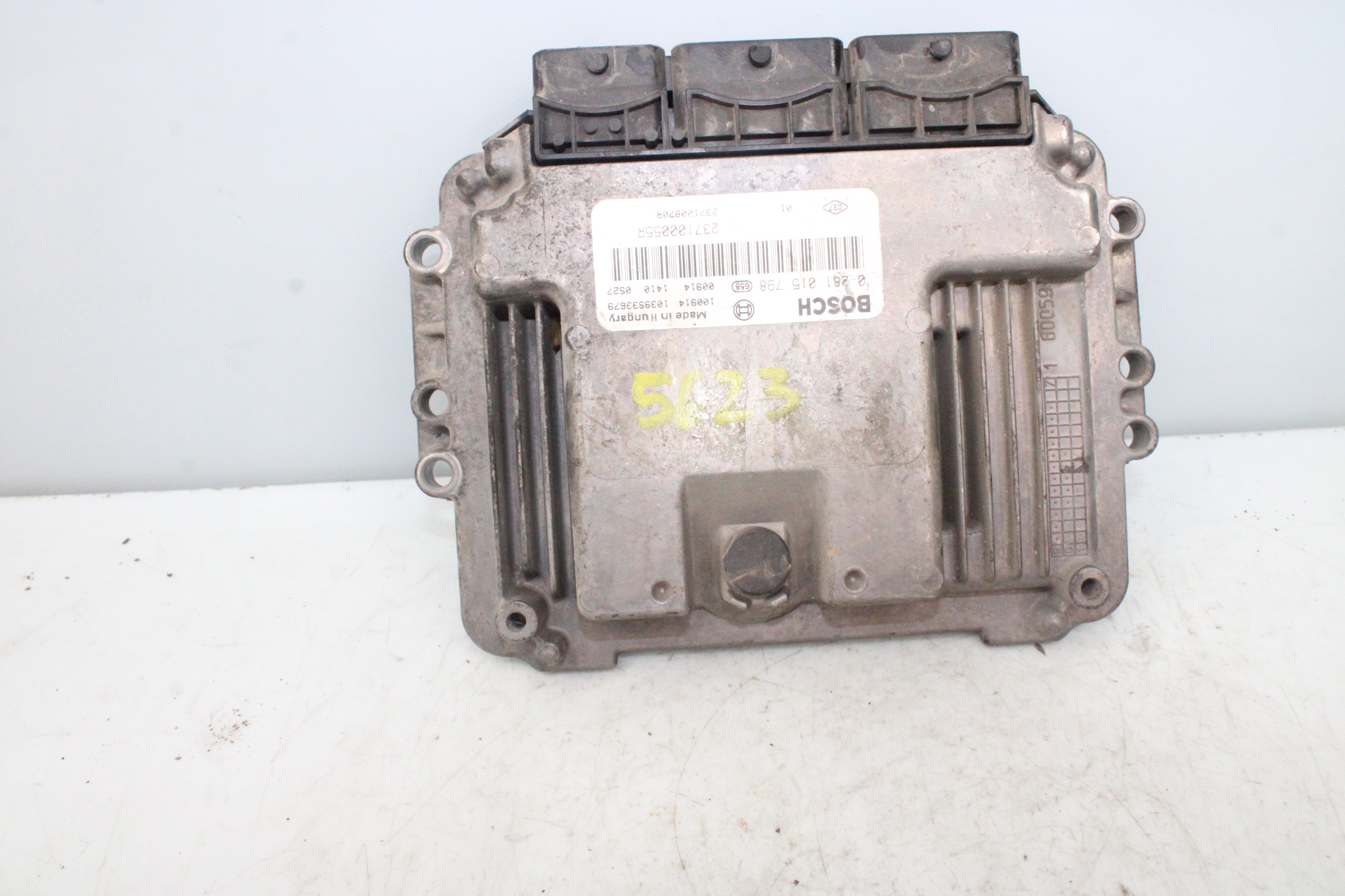 RENAULT Scenic 3 generation (2009-2015) Engine Control Unit ECU 237100055R 22499713