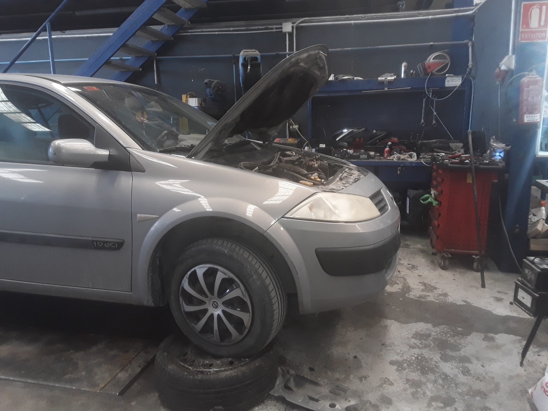 RENAULT Megane 2 generation (2002-2012) Зеркало передней правой двери 12353070 25188112