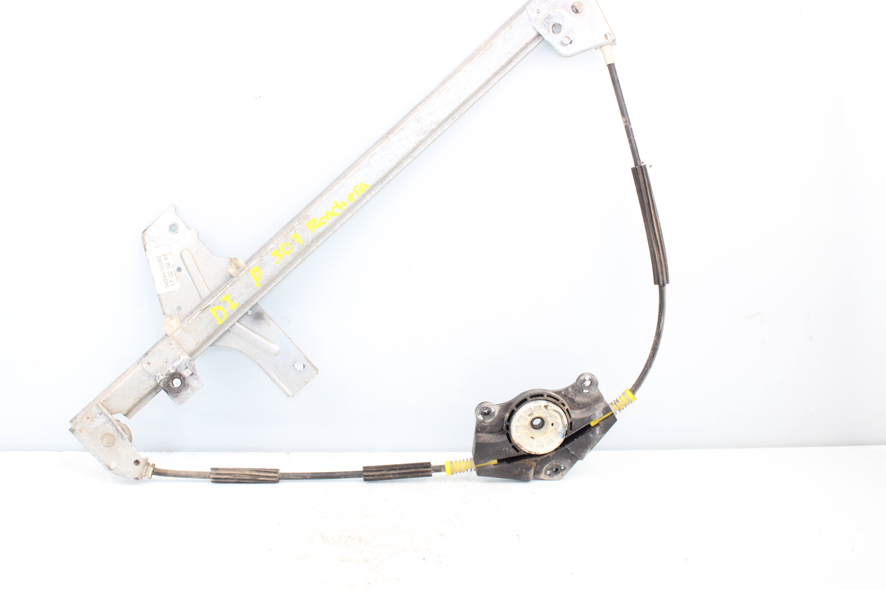 PEUGEOT 307 1 generation (2001-2008) Front Left Door Window Regulator 9634456980 23788571