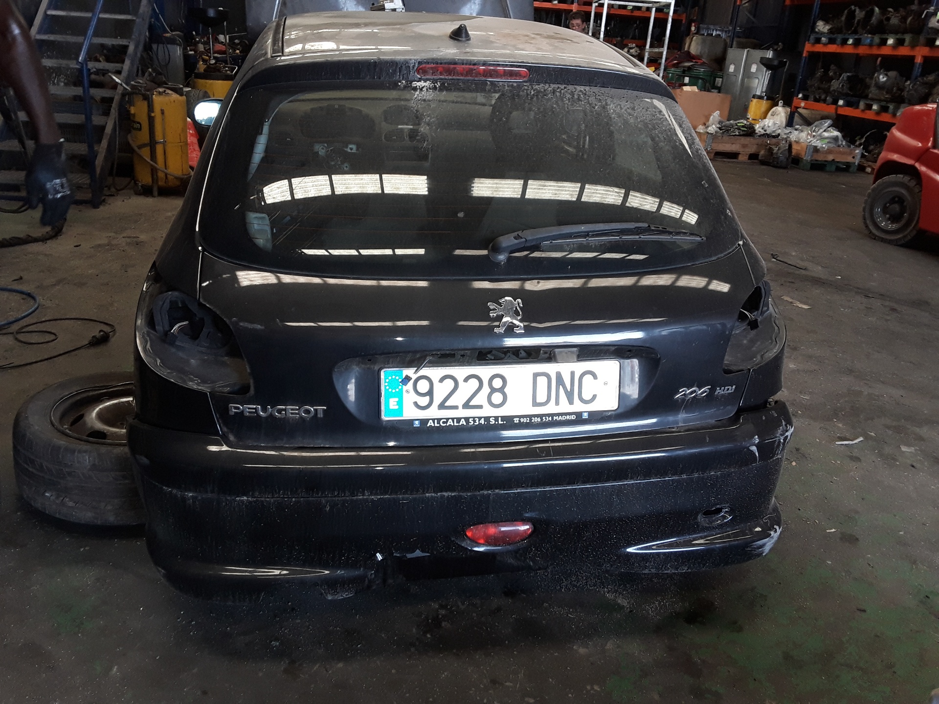 PEUGEOT 206 1 generation (1998-2009) Зеркало передней правой двери 017003 25163241