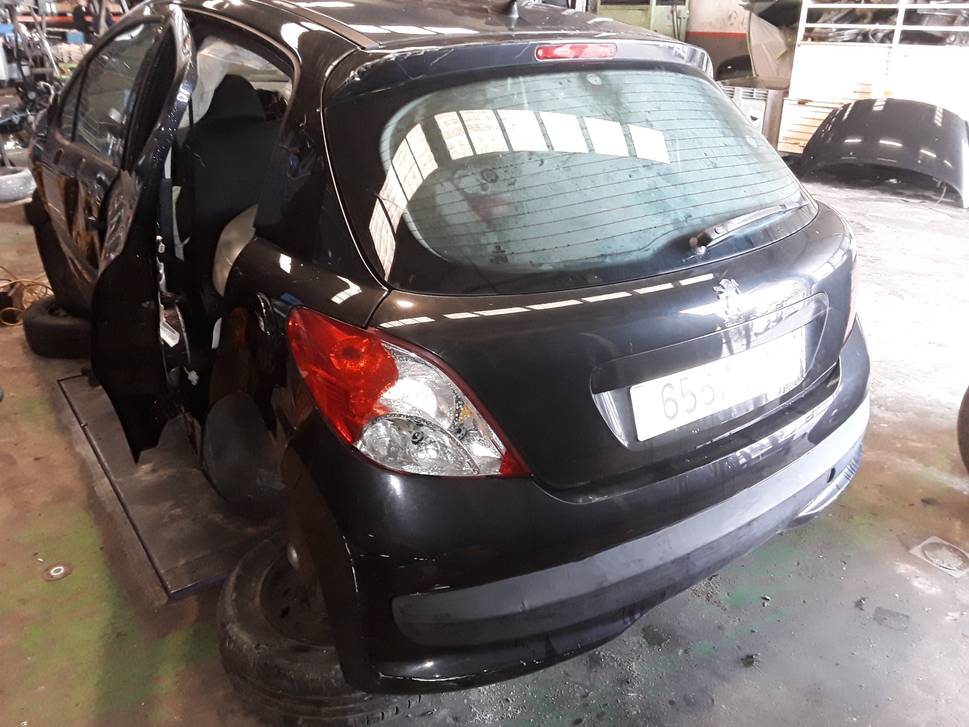 PEUGEOT 207 1 generation (2006-2009) Stūres lenta 96630732XT 25181142