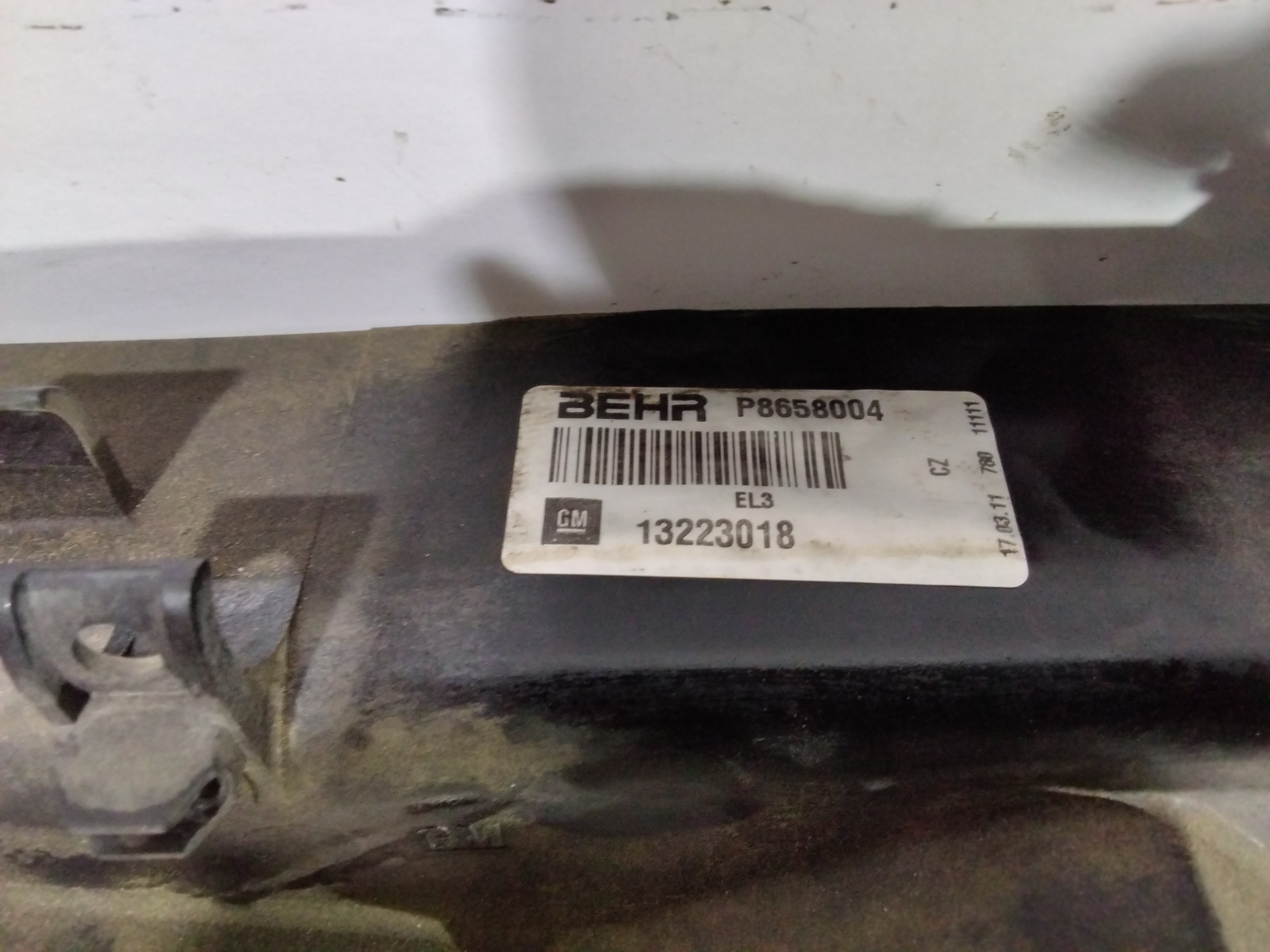 Electroventilador A20DTJ,A20DT 13223018 de Opel Insignia 2008-2011 - pieza usada