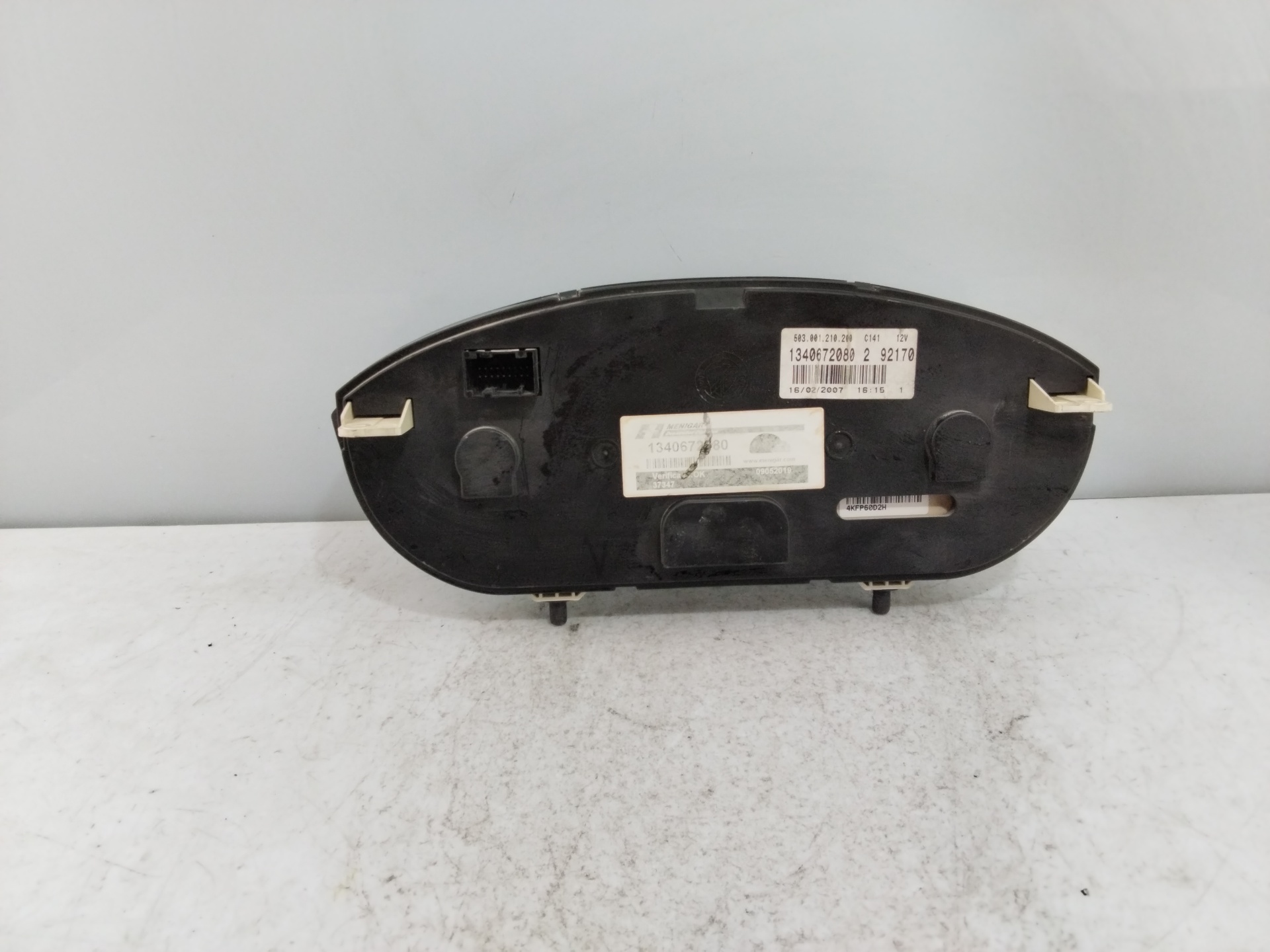 CITROËN Jumper 3 generation (2006-2024) Speedometer 1340672080 25618120