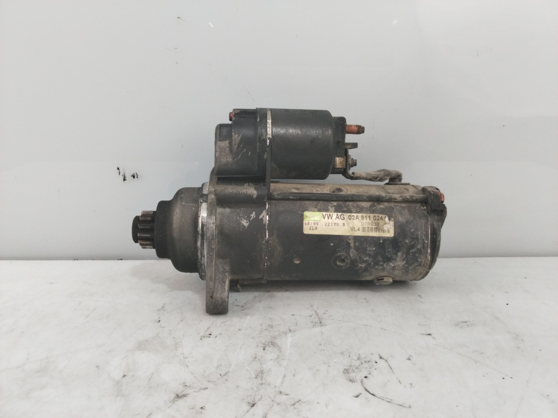 SEAT Toledo 2 generation (1999-2006) Starter Motor 02A911024B 27188872