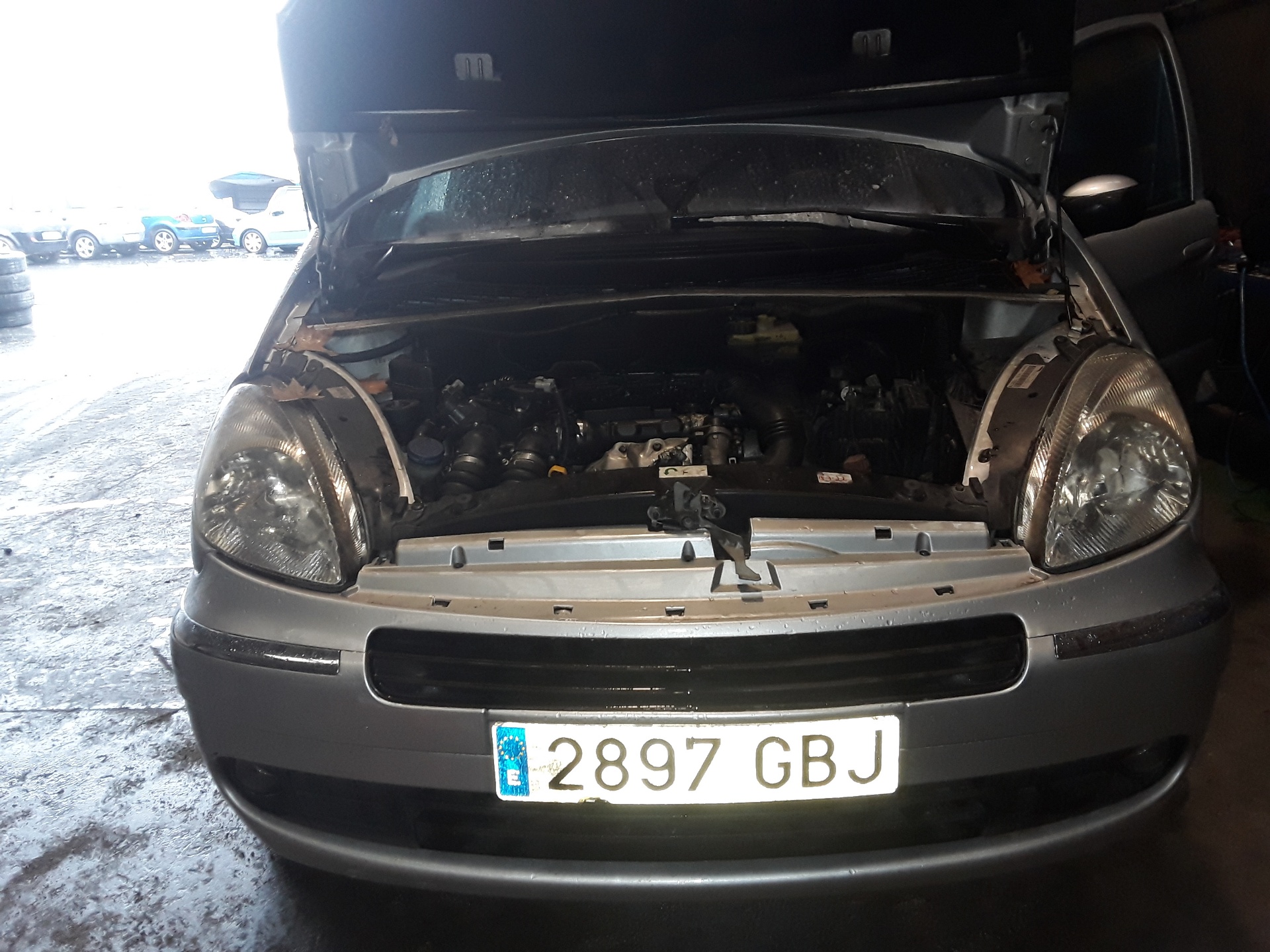 CITROËN Xsara Picasso 1 generation (1999-2010) Priekinių kairių durų veidrodis E2018015 25180942