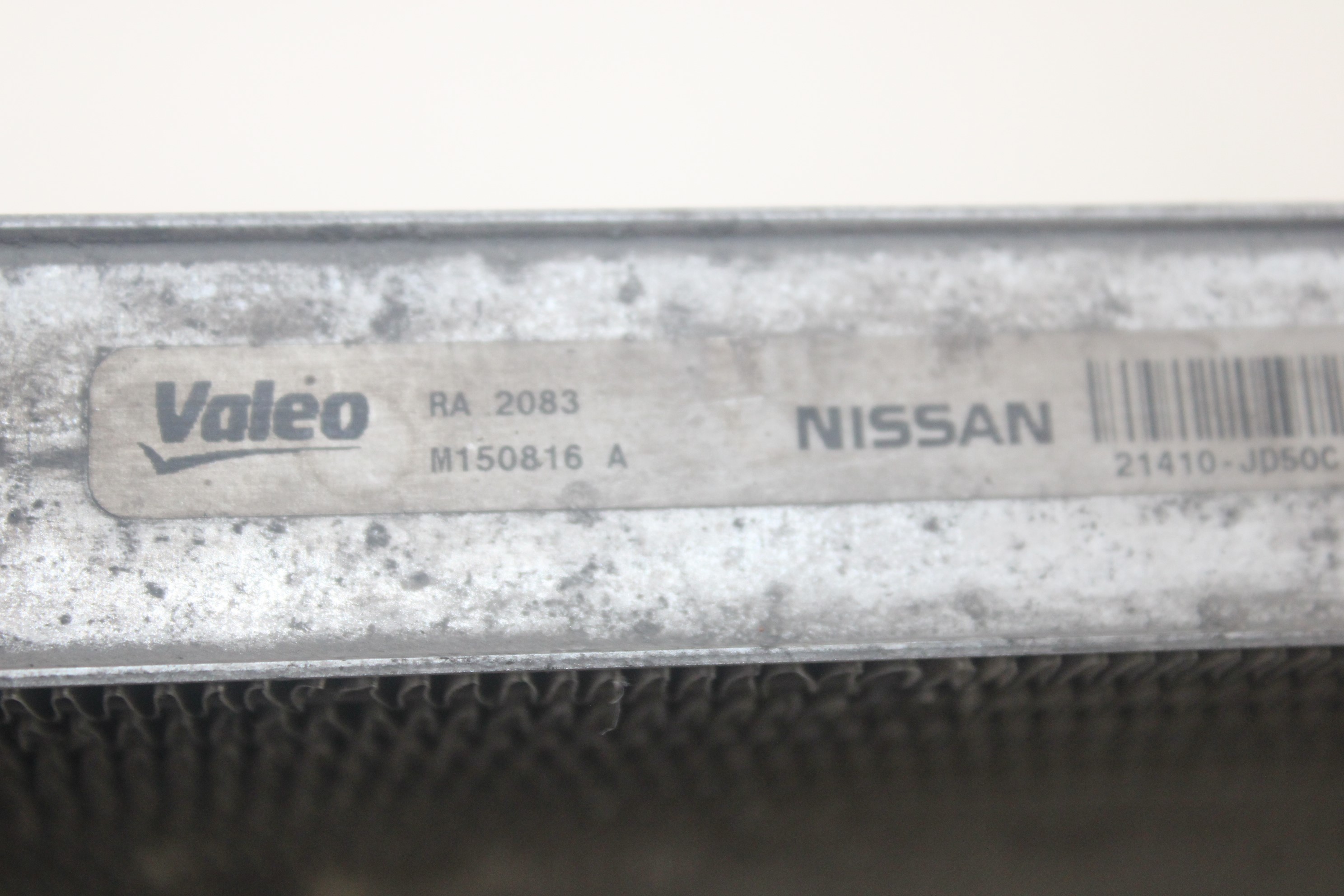 NISSAN Qashqai 1 generation (2007-2014) Aušinimo radiatorius 21410JD50C 24058448