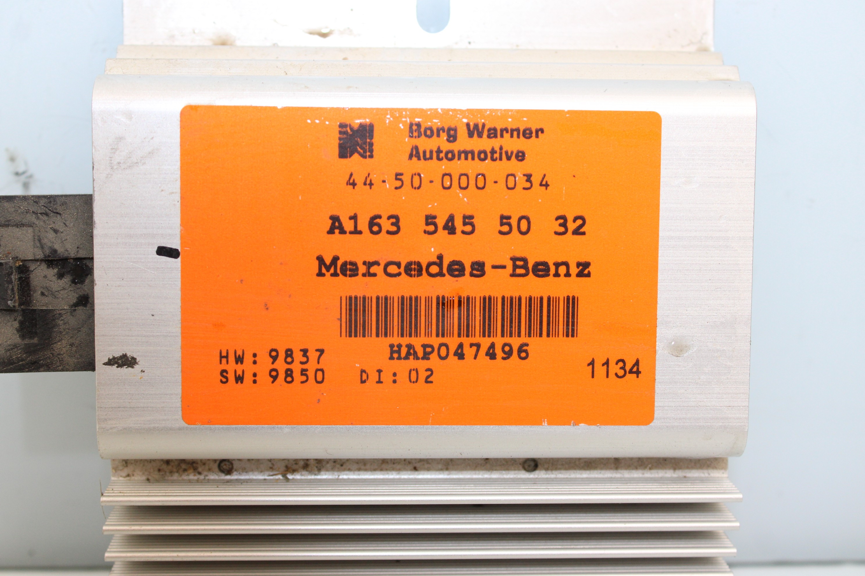MERCEDES-BENZ M-Class W163 (1997-2005) Andre kontrolenheder A1635455032 25266295