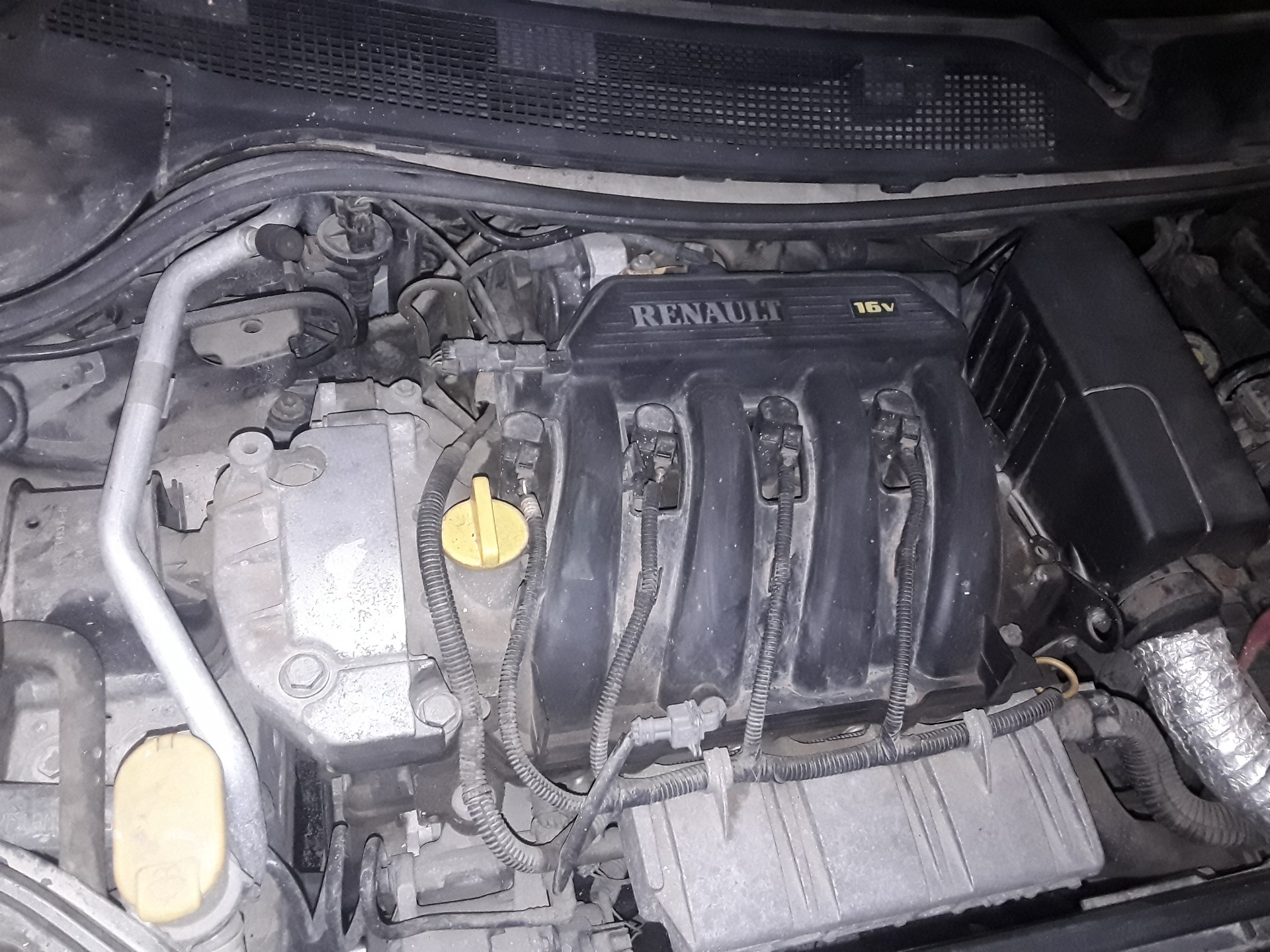 RENAULT Megane 2 generation (2002-2012) Jobb első ajtó ablakemelő gombja 156018090 22635923