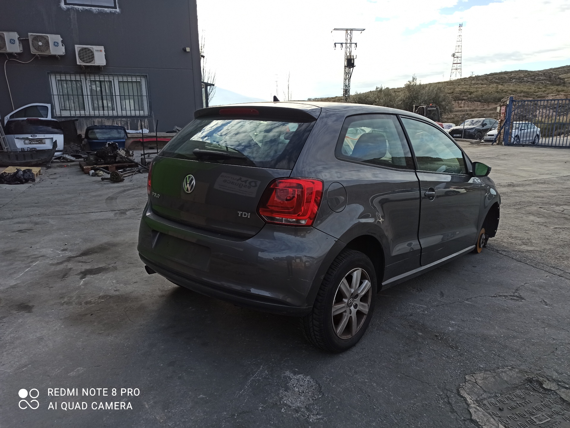 VOLKSWAGEN Polo 5 generation (2009-2017) Вентилятор диффузора 6R0121207A 19349138