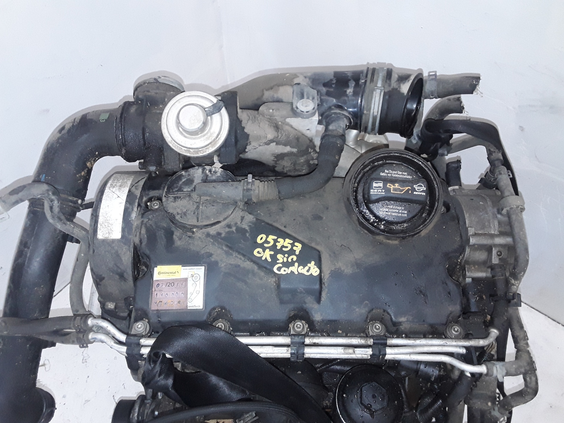 SEAT Cordoba 2 generation (1999-2009) Engine AXR 23788796
