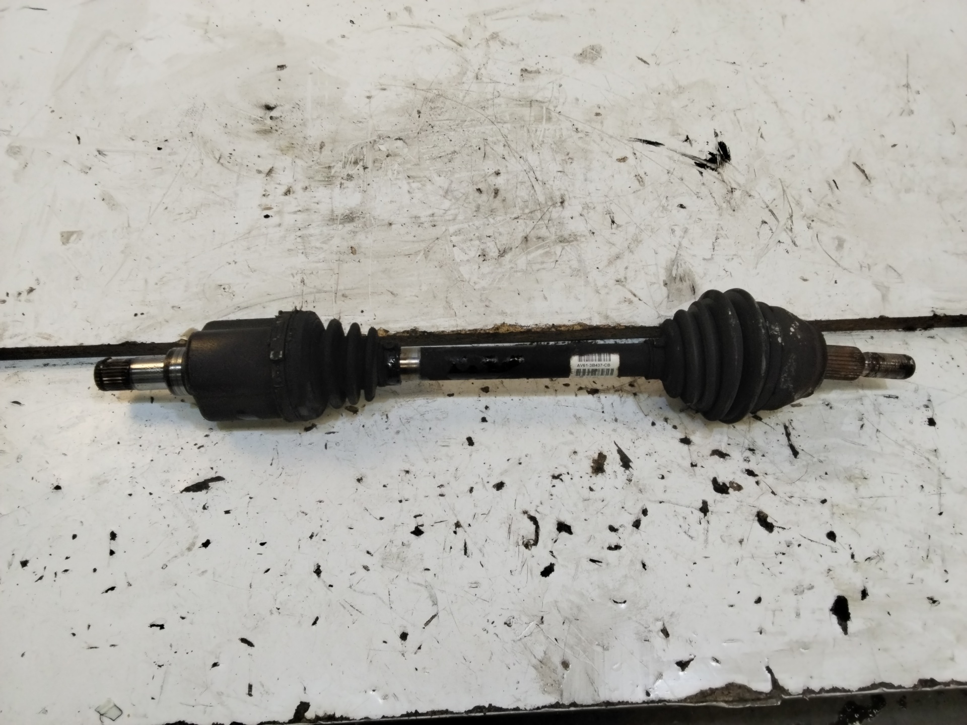 FORD Focus 3 generation (2011-2020) Front Left Driveshaft AV613B437CB 25196216