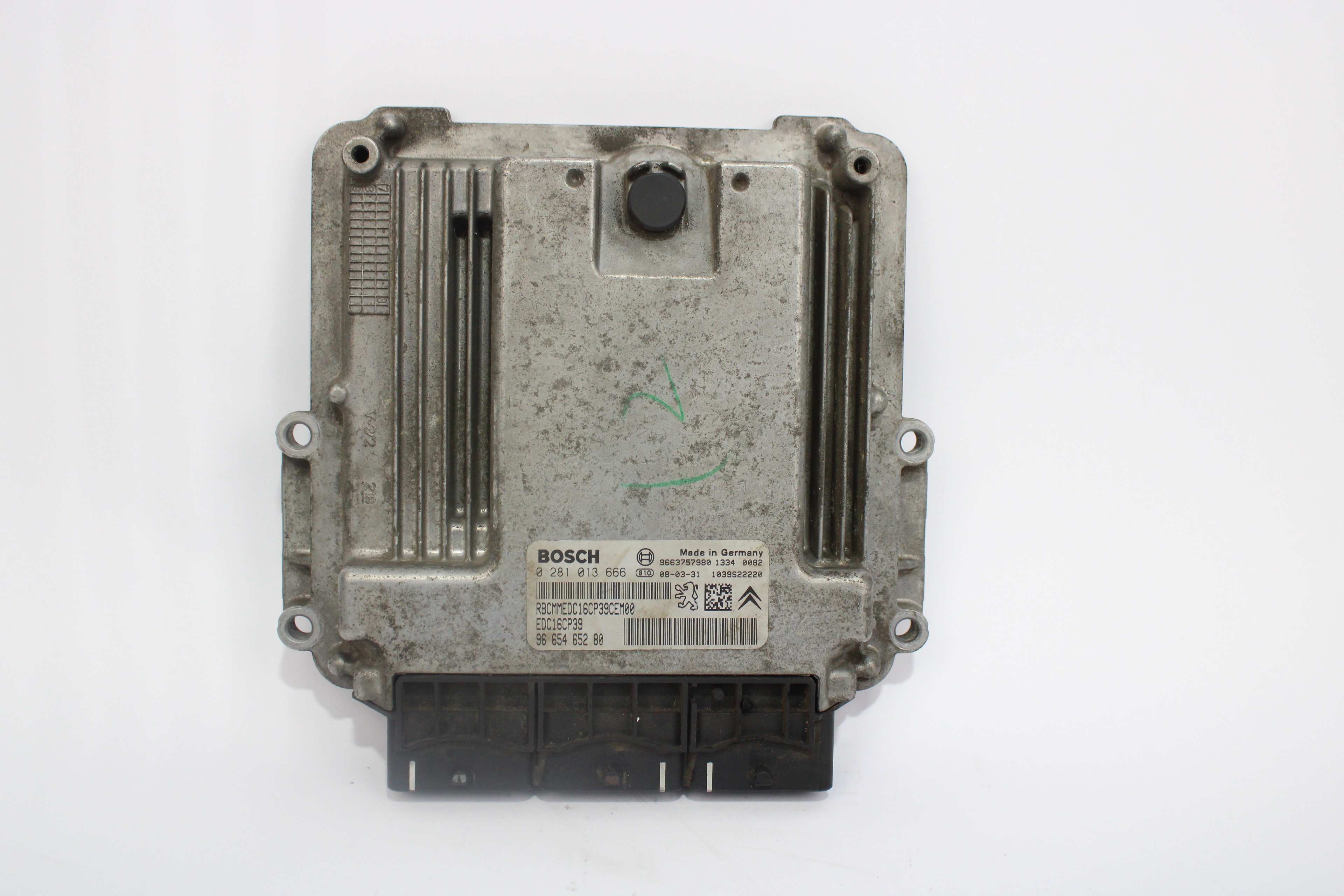 PEUGEOT 4007 1 generation (2007-2012) Блок керування двигуном ECU 0281013666 19319175