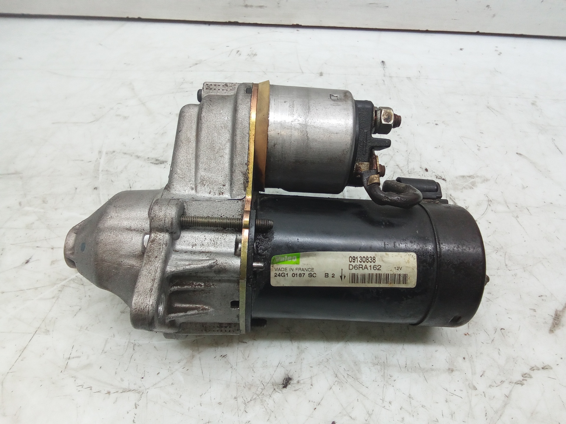 OPEL Agila 1 generation (2000-2007) Starter Motor 09130838 19225304