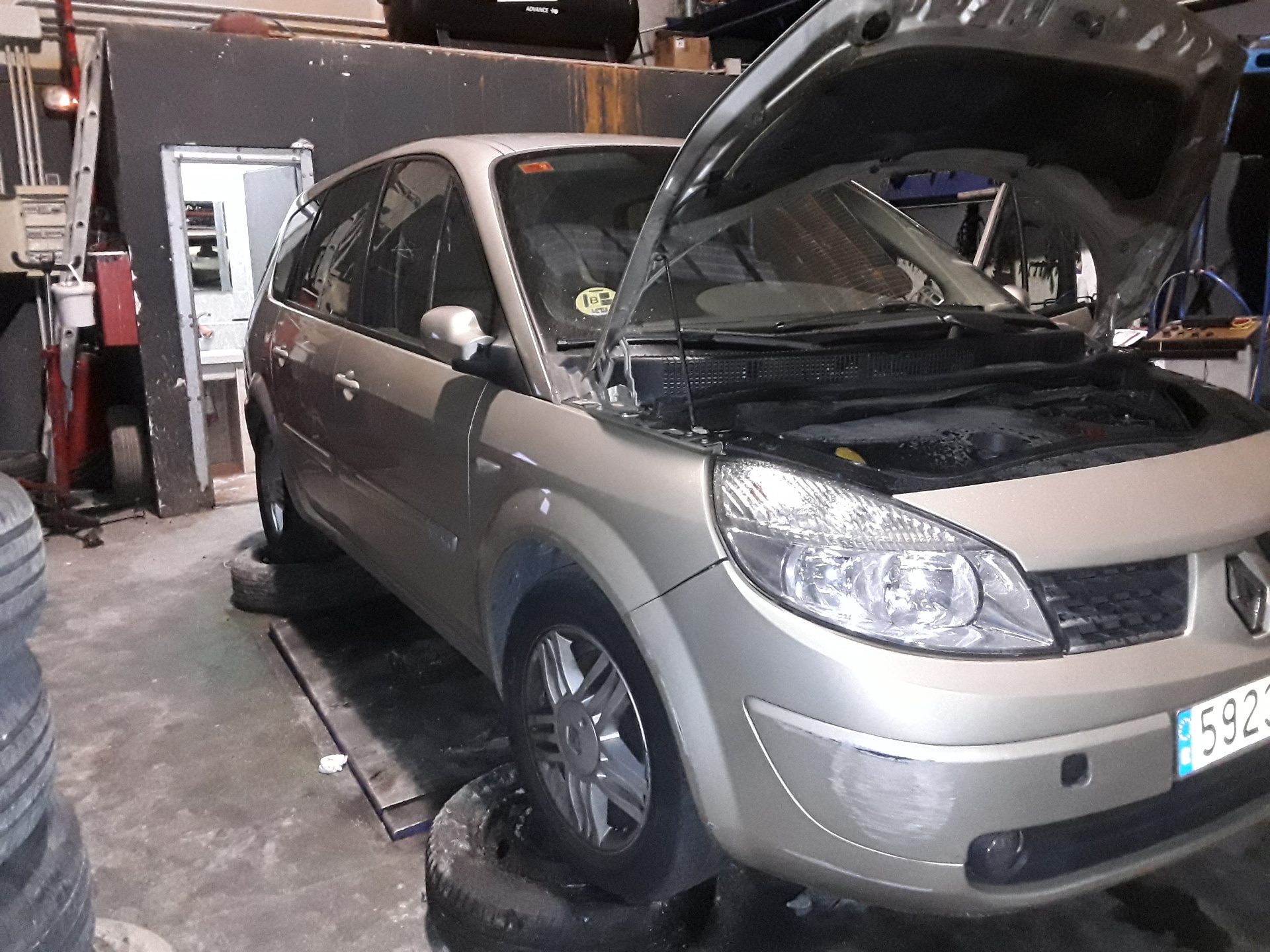 RENAULT Scenic 2 generation (2003-2010) Högtrycksbränslepump H8200256255 23789657