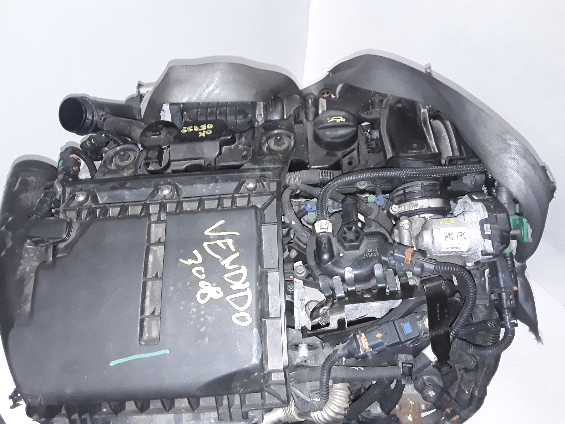 PEUGEOT 3008 2 generation (2017-2023) Motor BH01 25180913