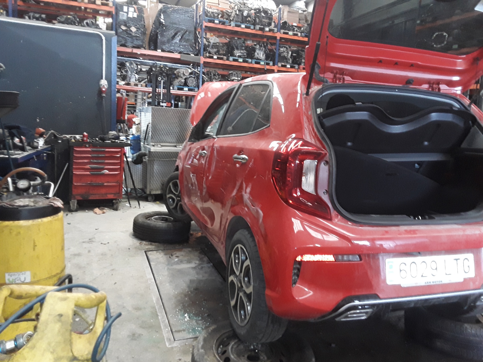 KIA Picanto 3 generation (2017-2024) Стартер 3610007100 24058630