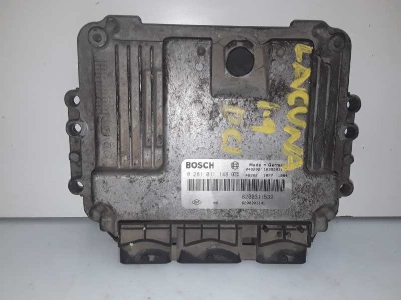 RENAULT Laguna 2 generation (2001-2007) Engine Control Unit ECU 8200311539,0281011148 19069870