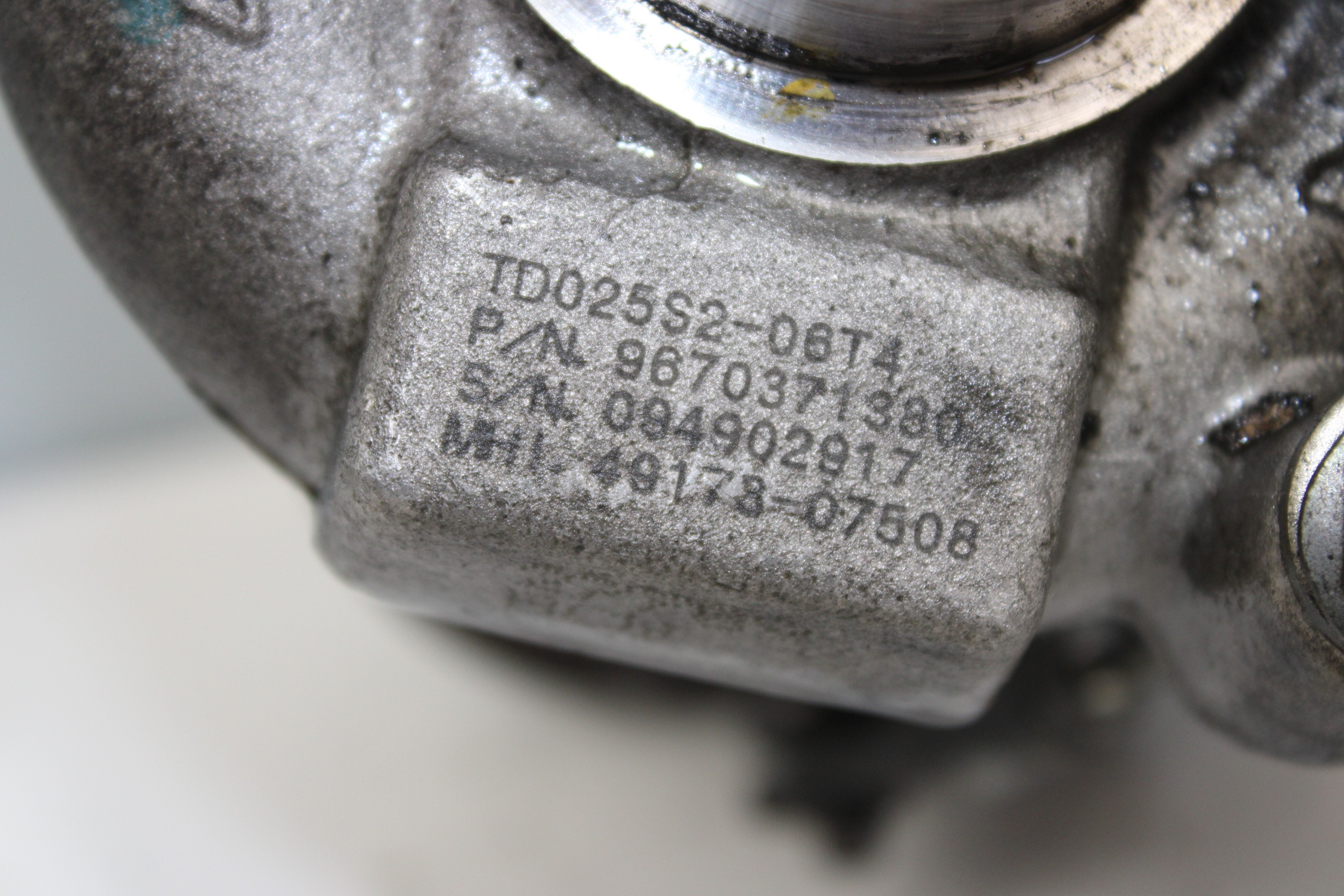 PEUGEOT 308 T7 (2007-2015) Turbocharger 9670371380 25267471