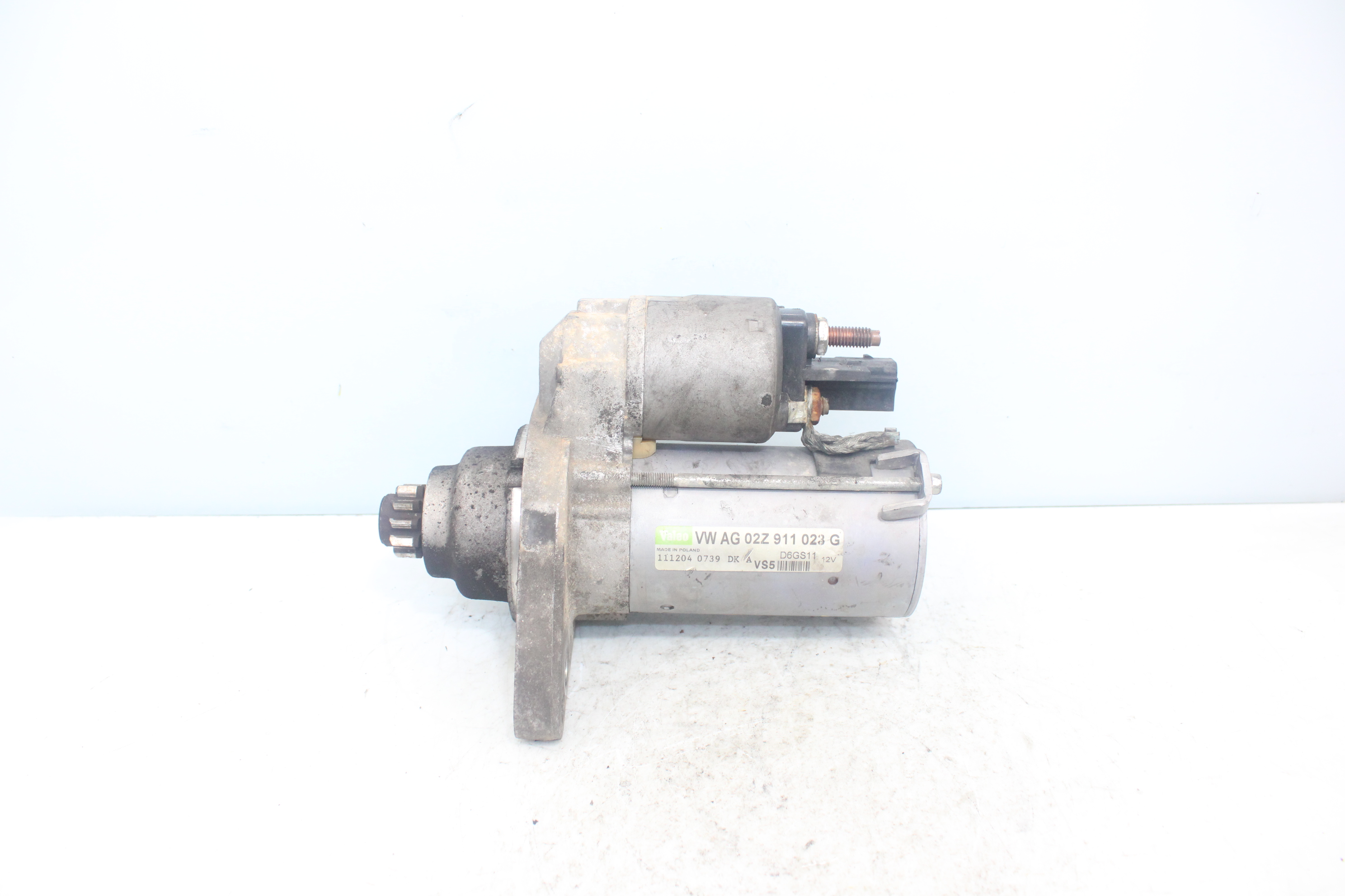 SEAT Leon 2 generation (2005-2012) Starter Motor 02Z911023G 22919998