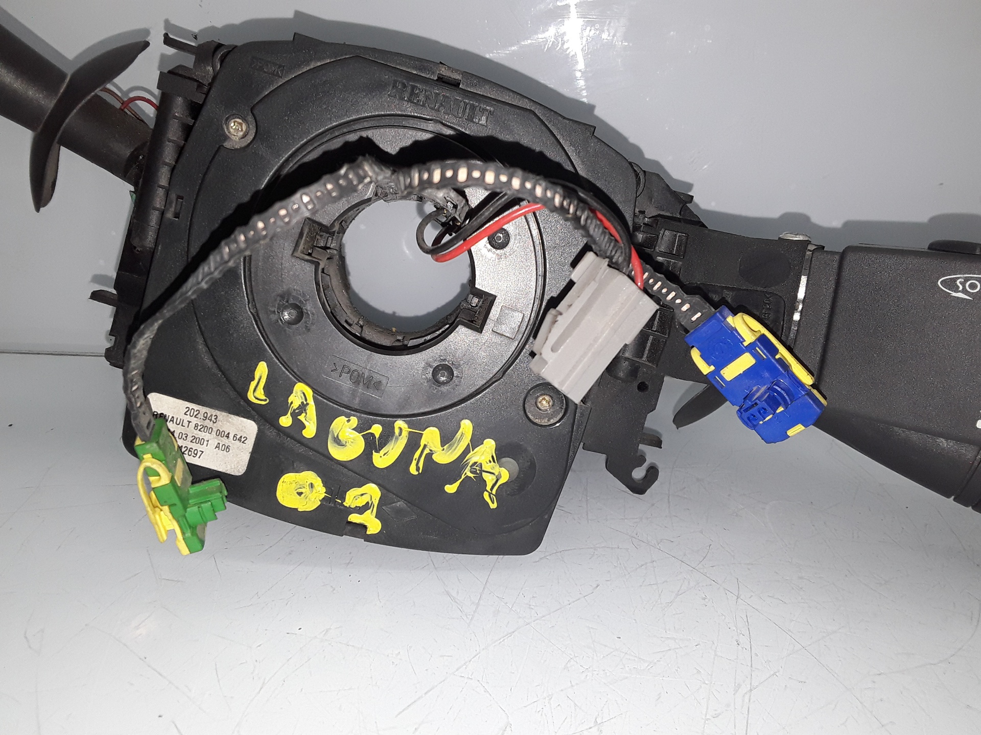 RENAULT Laguna 2 generation (2001-2007) Steering Wheel Slip Ring Squib 8200004642 19251173