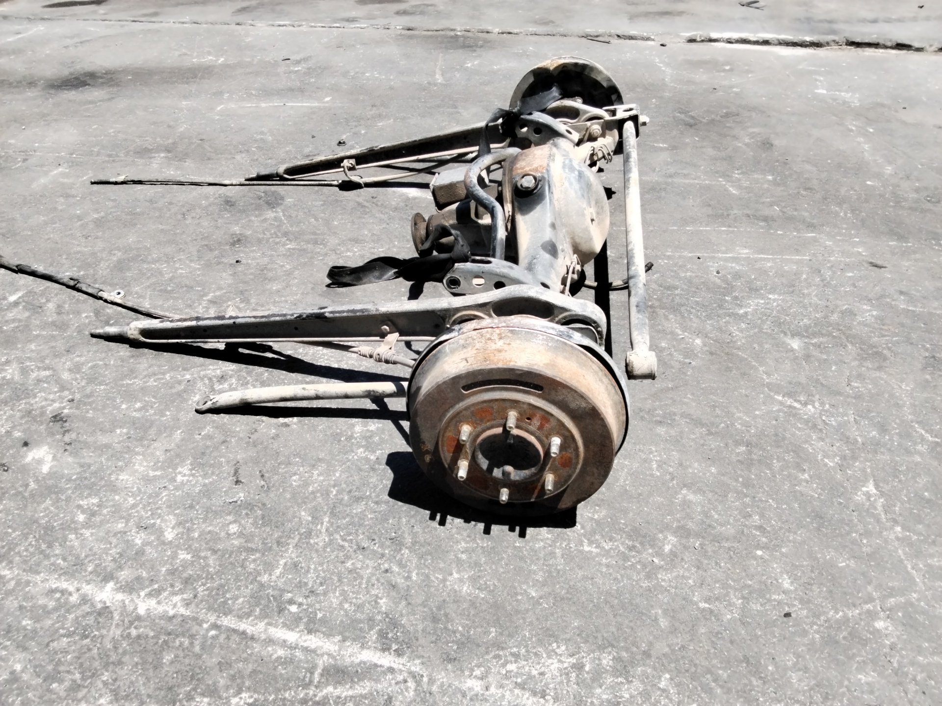 MITSUBISHI Colt 3 generation (1988-1992) Rear Axle NOREF 25332688