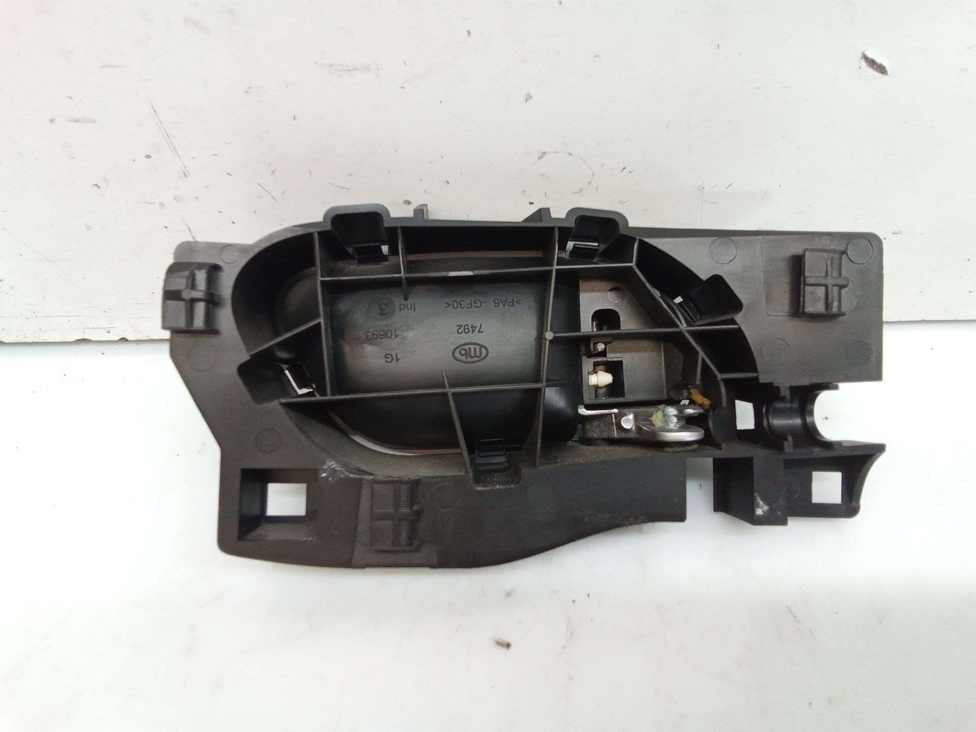 CITROËN C4 1 generation (2004-2011) Left Rear Internal Opening Handle 749210693 19212174