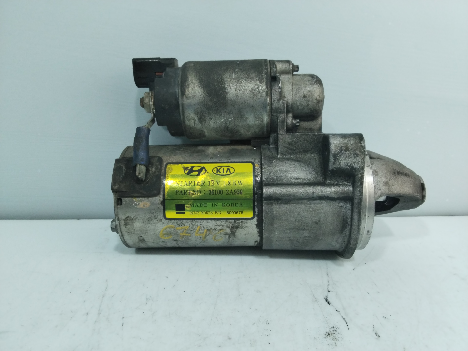 KIA Sportage 3 generation (2010-2015) Starter Motor 361002A950 25618393