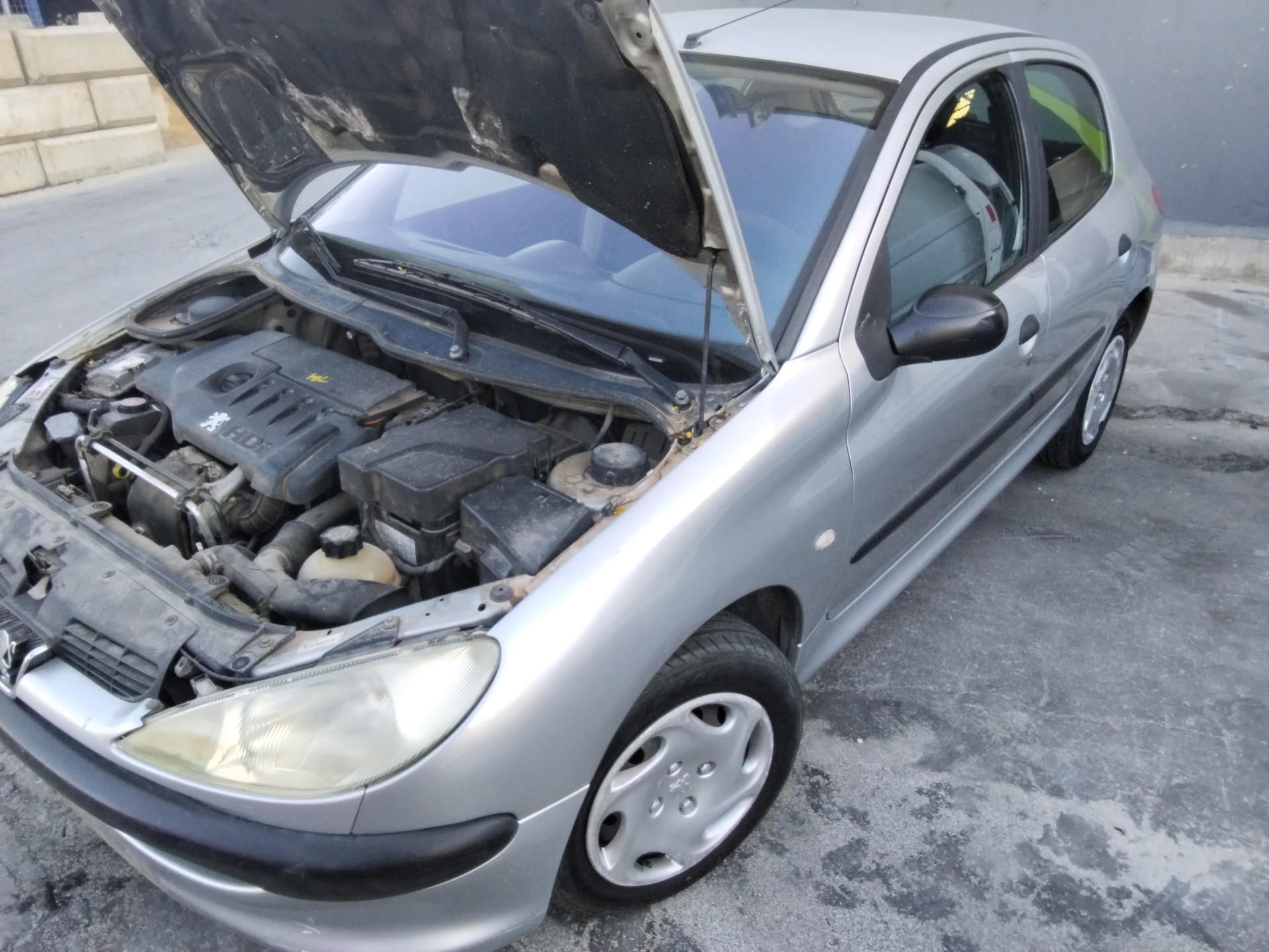 RENAULT 206 1 generation (1998-2009) Oglindă ușă stânga față E2017003 25618375