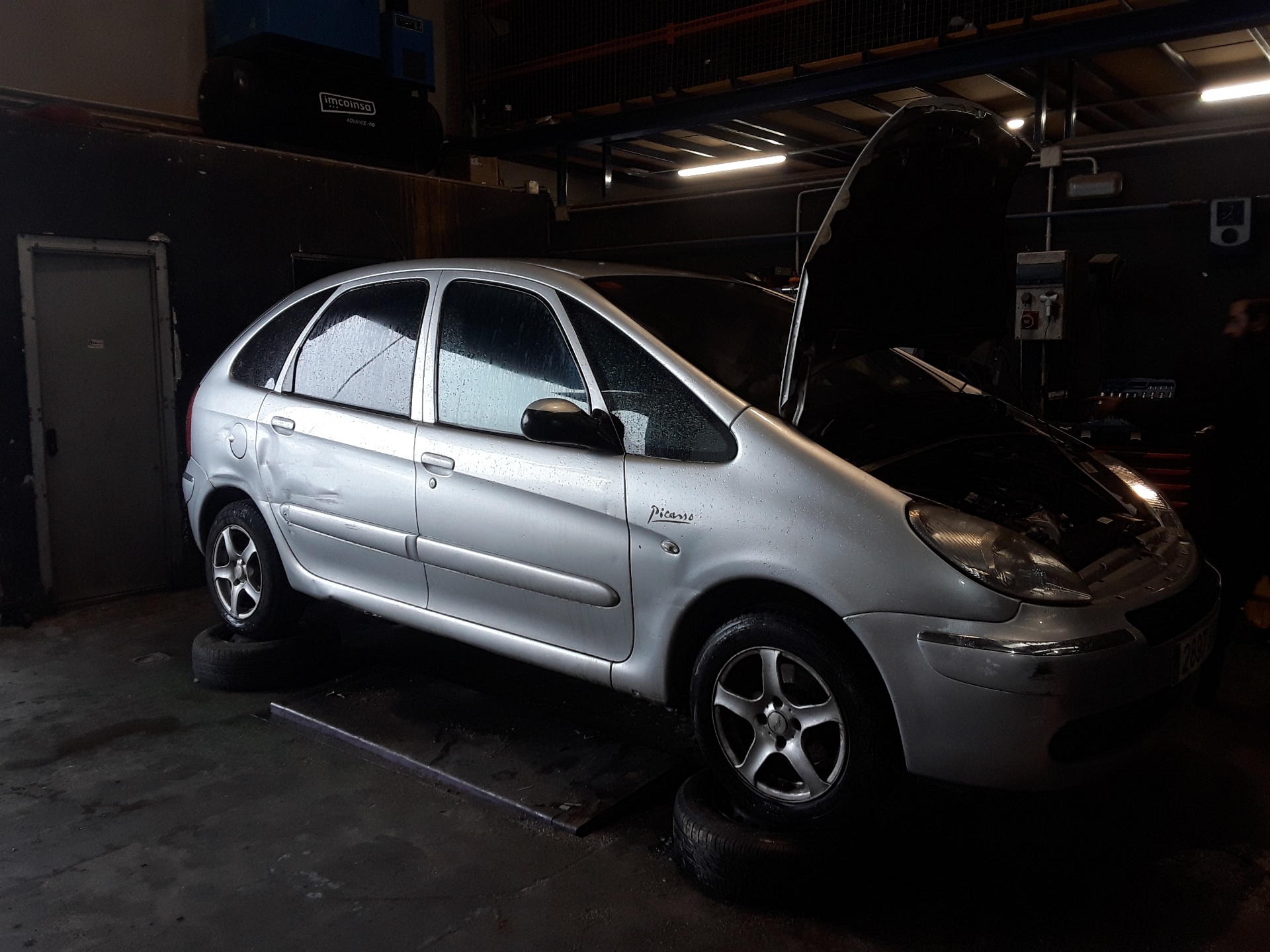 CITROËN Xsara Picasso 1 generation (1999-2010) Priekinių kairių durų veidrodis E2018015 25180942