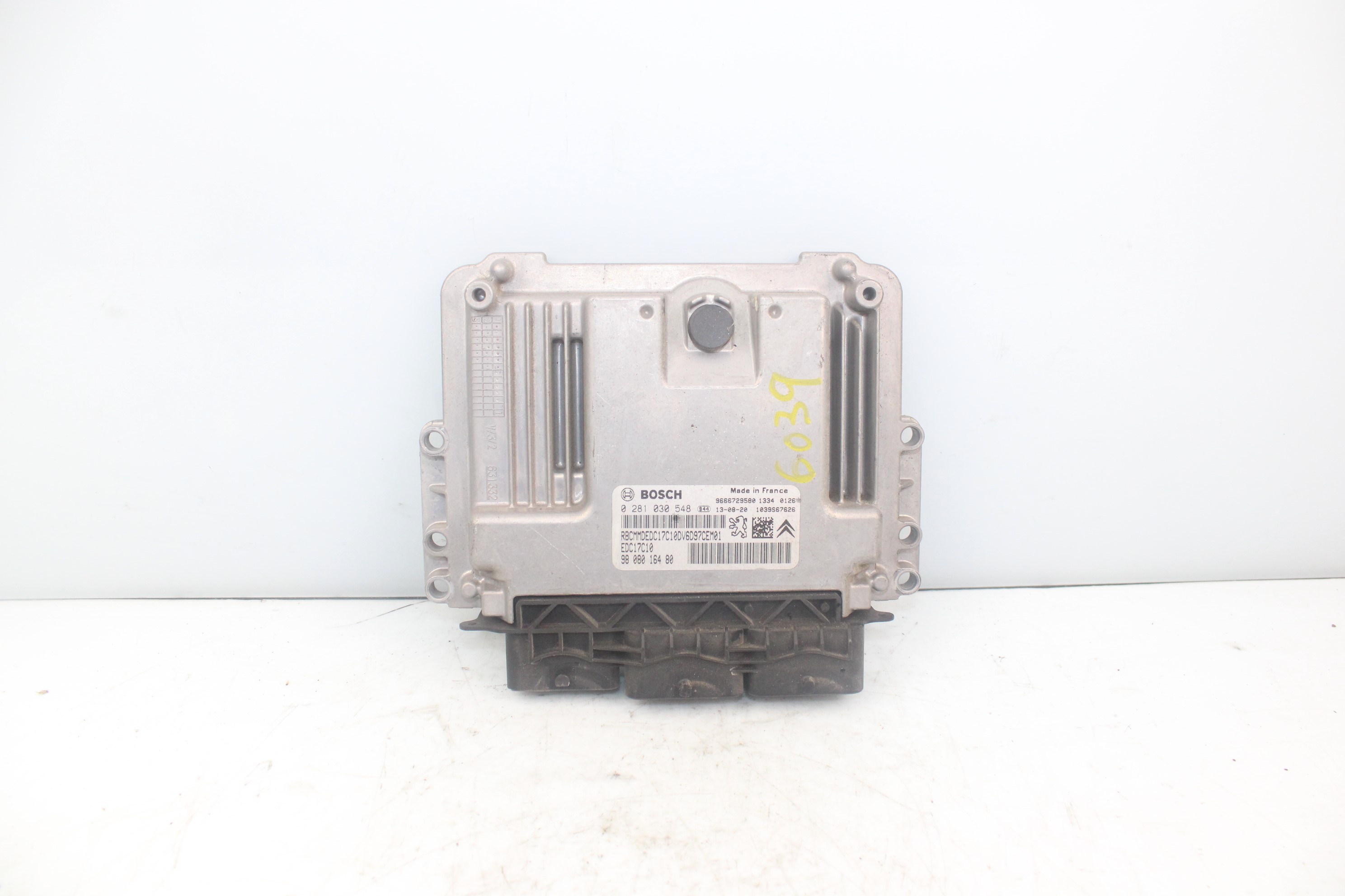 CITROËN C4 Picasso 2 generation (2013-2018) Блок керування двигуном ECU 9808016480 23888693