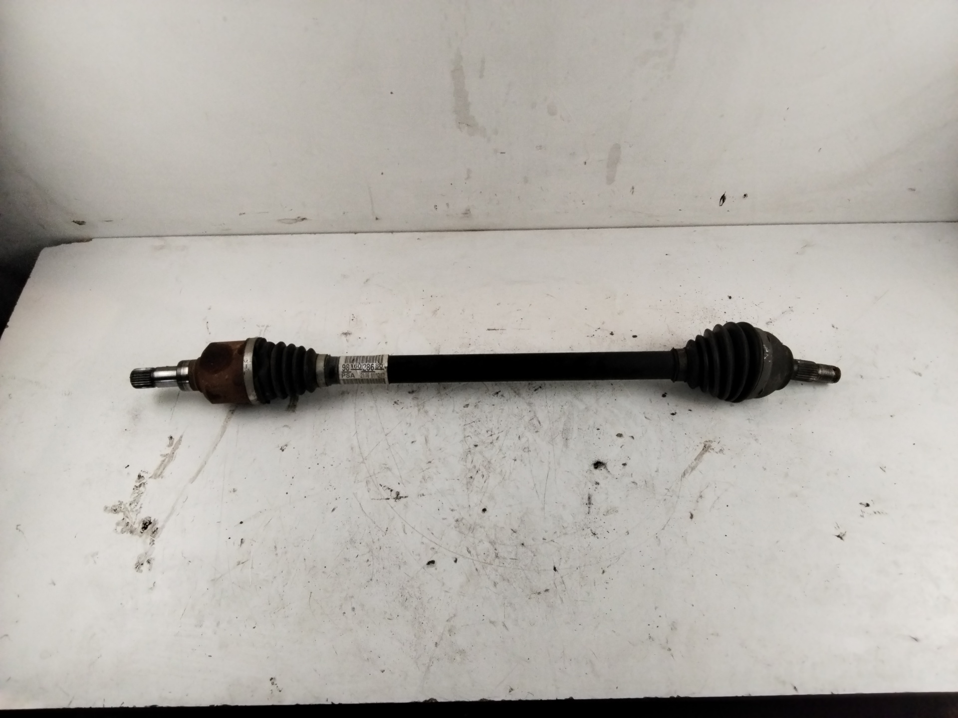 CITROËN C3 2 generation (2009-2016) Front Right Driveshaft 9816028680 25796438