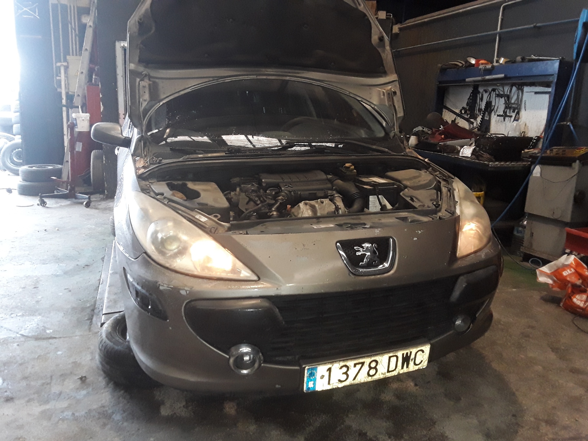 PEUGEOT 307 1 generation (2001-2008) Стартер 9645100680 23061952