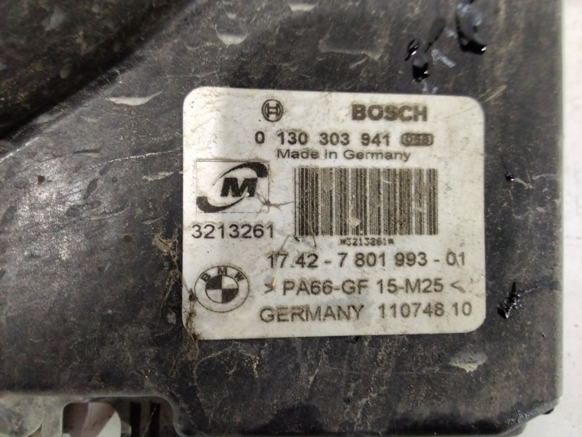 Electroventilador N43B20A 0130303941 de Bmw 1 (e81) 2006-2011 - pieza usada