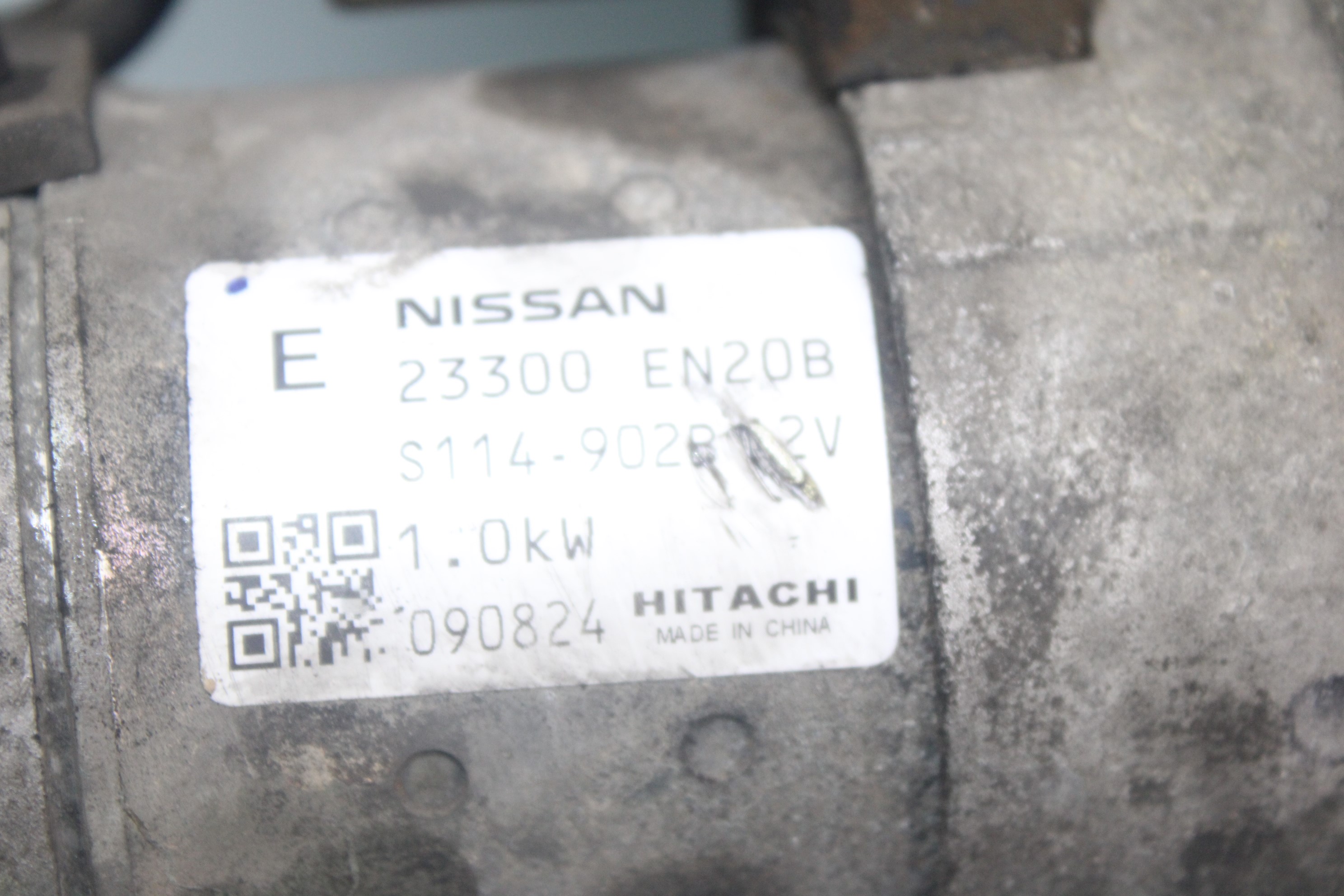 NISSAN Qashqai 1 generation (2007-2014) Indítómotor 23300EN20B 23768714