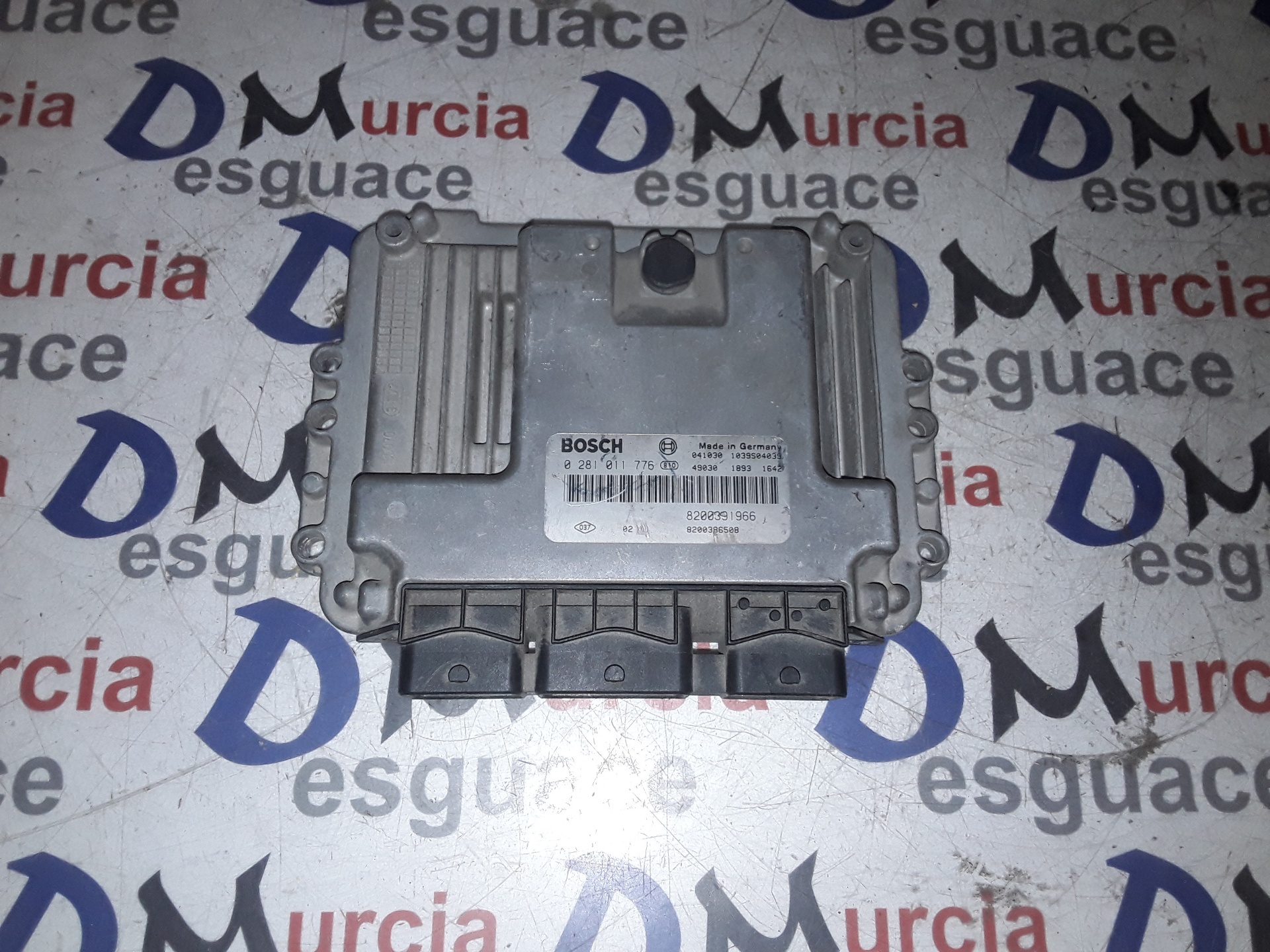 RENAULT Megane 2 generation (2002-2012) Engine Control Unit ECU 0281011776 19190948