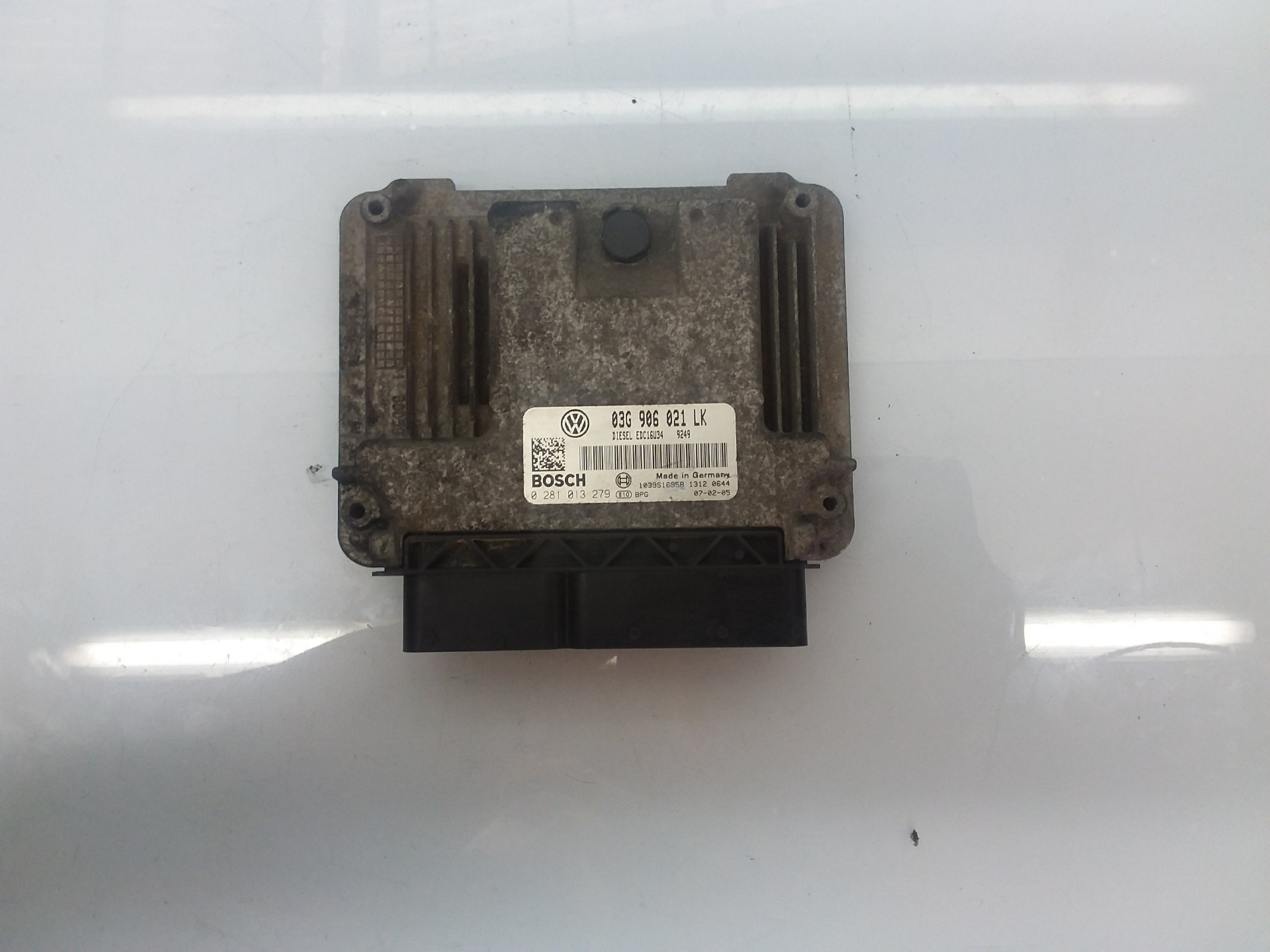 SEAT Leon 2 generation (2005-2012) Engine Control Unit ECU 03G906021LK 19242262