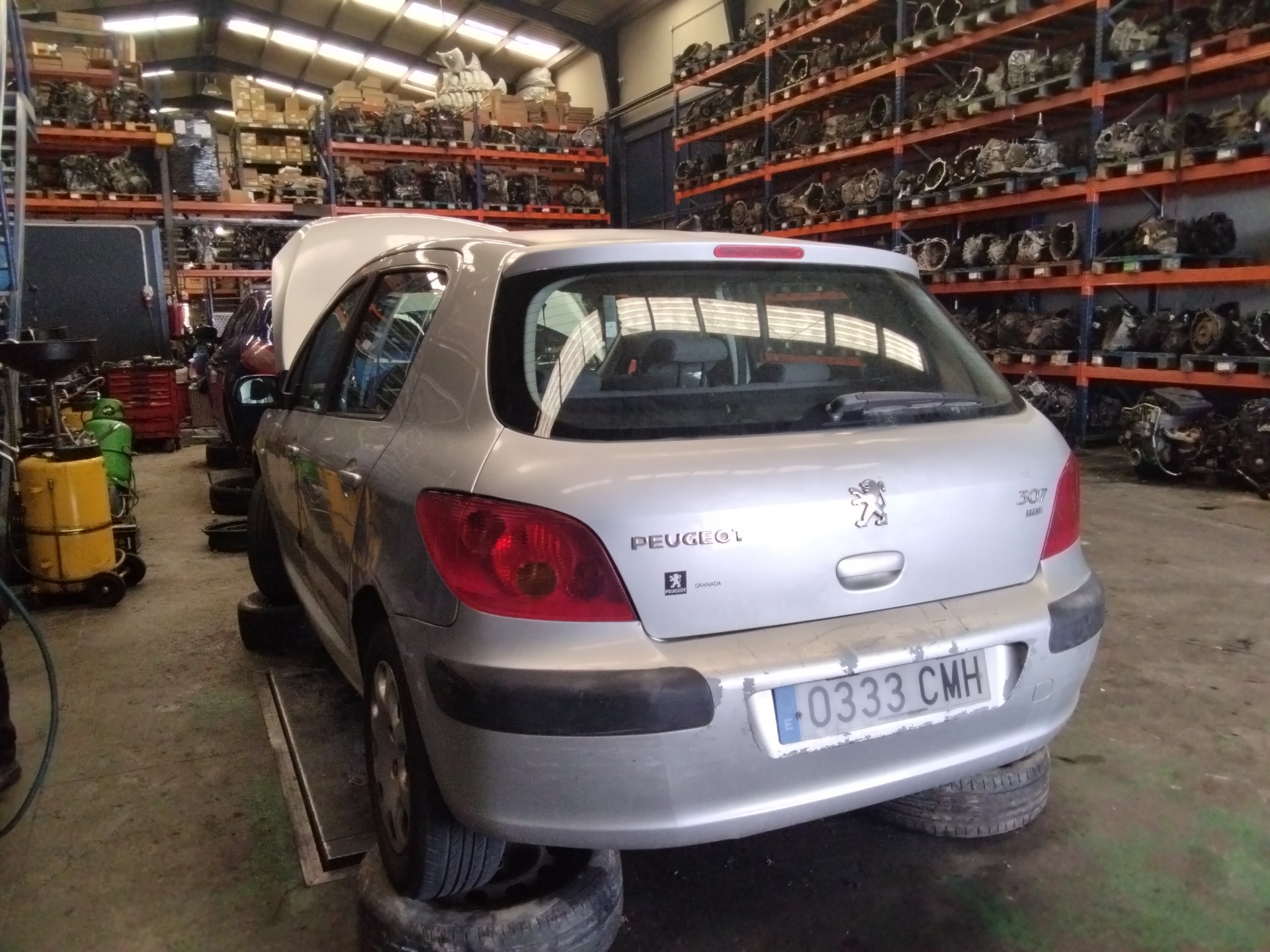 PEUGEOT 307 1 generation (2001-2008) Støtdemper foran venstre NOTIENEREF 23768809