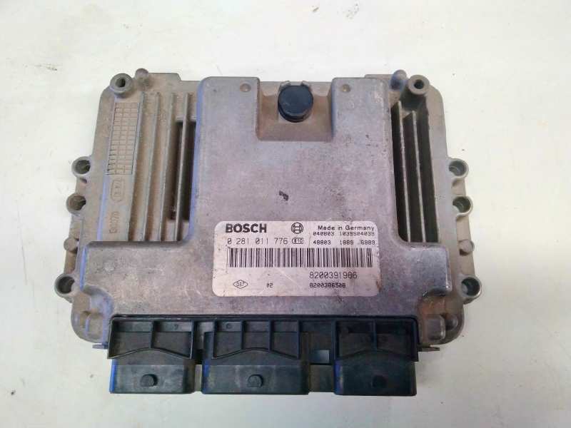 RENAULT Megane 2 generation (2002-2012) Engine Control Unit ECU 8200391966,0281011776 19168616