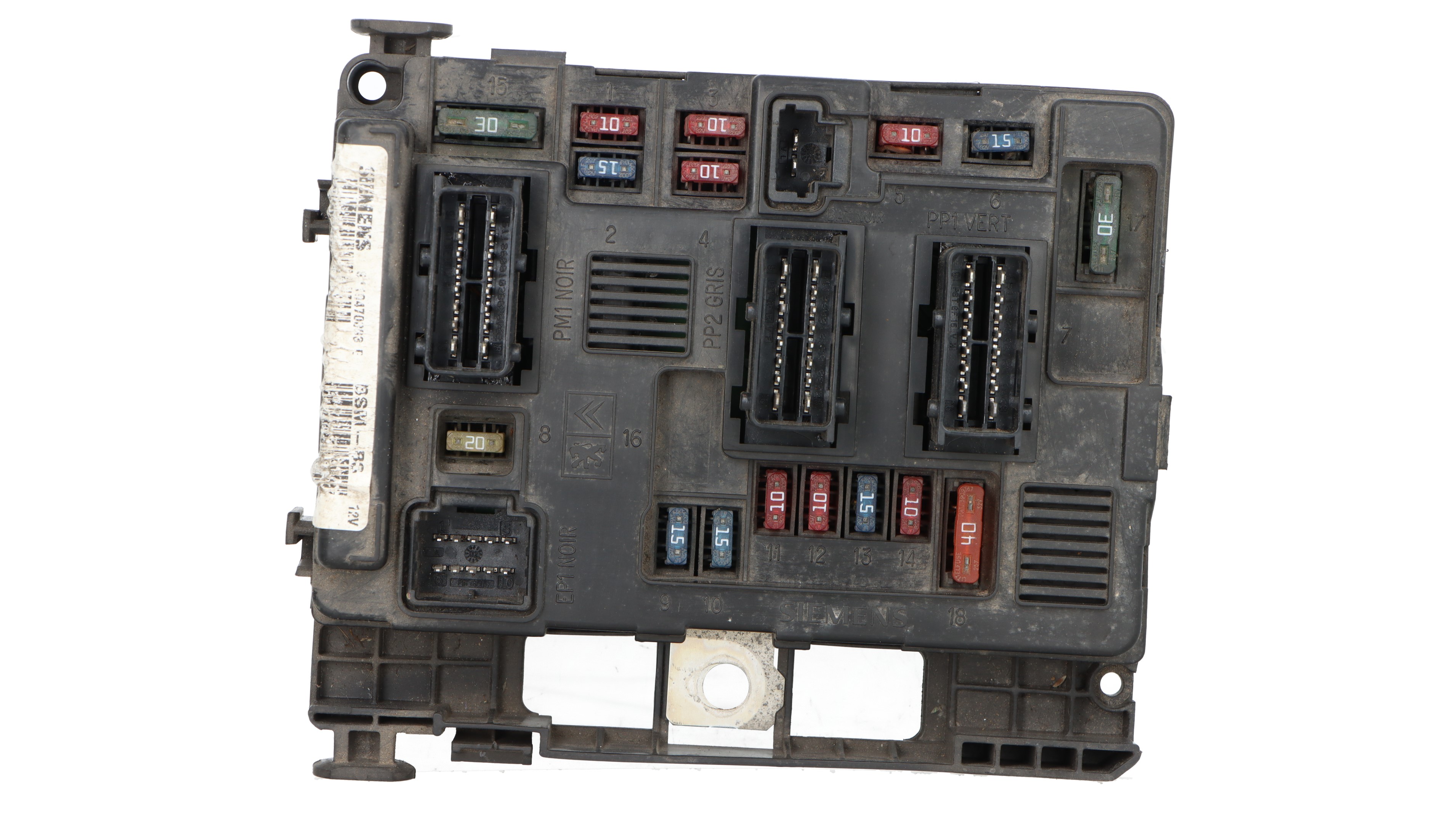Caja de relés / fusibles RHZDW10ATED,RHSDW10ATED,9HZ,RHZ 964349888000 de Citroen C5 2002-2003 - pieza usada