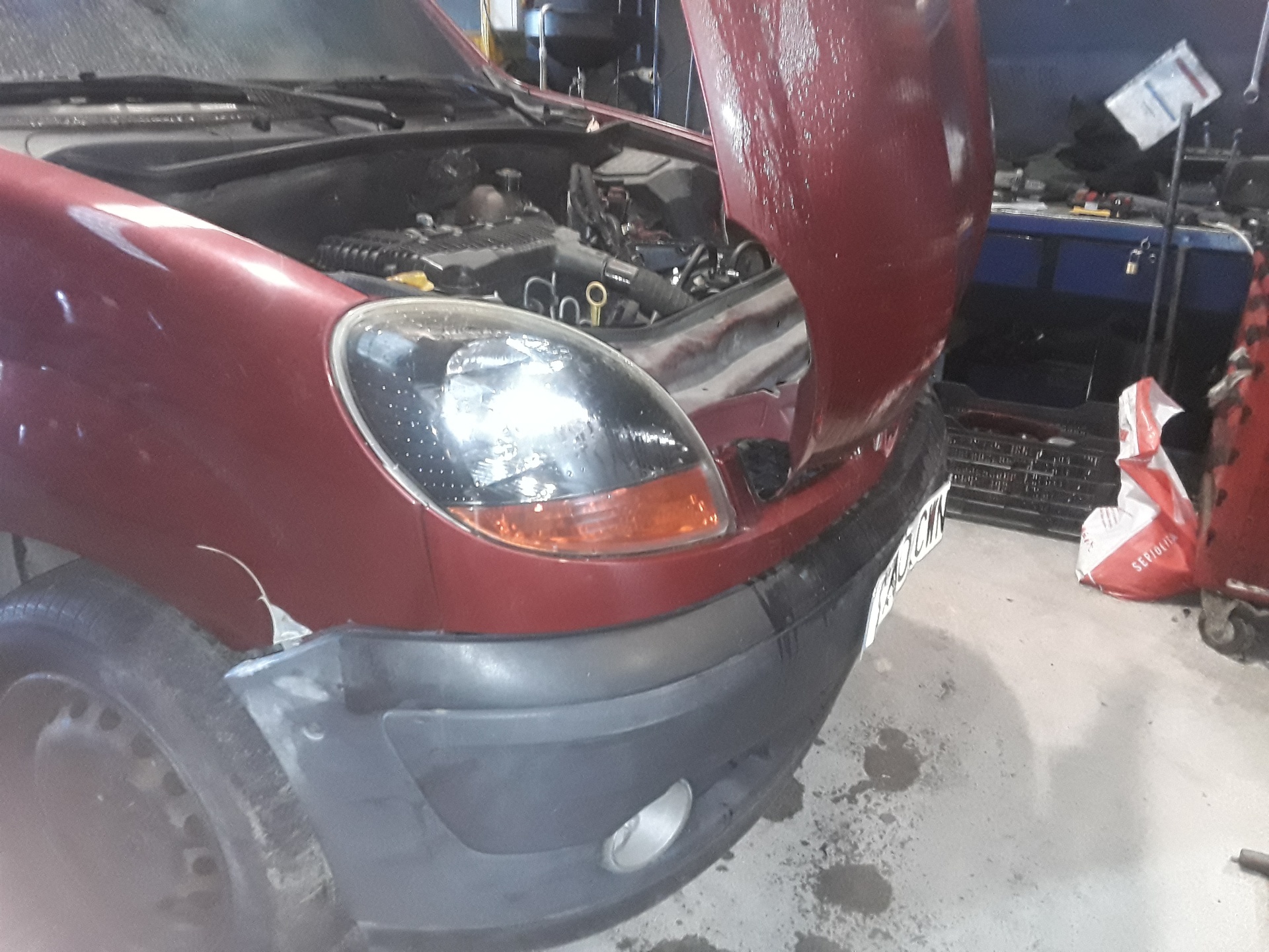 RENAULT Kangoo 1 generation (1998-2009) Помпа за климатик 8200315744 23770634