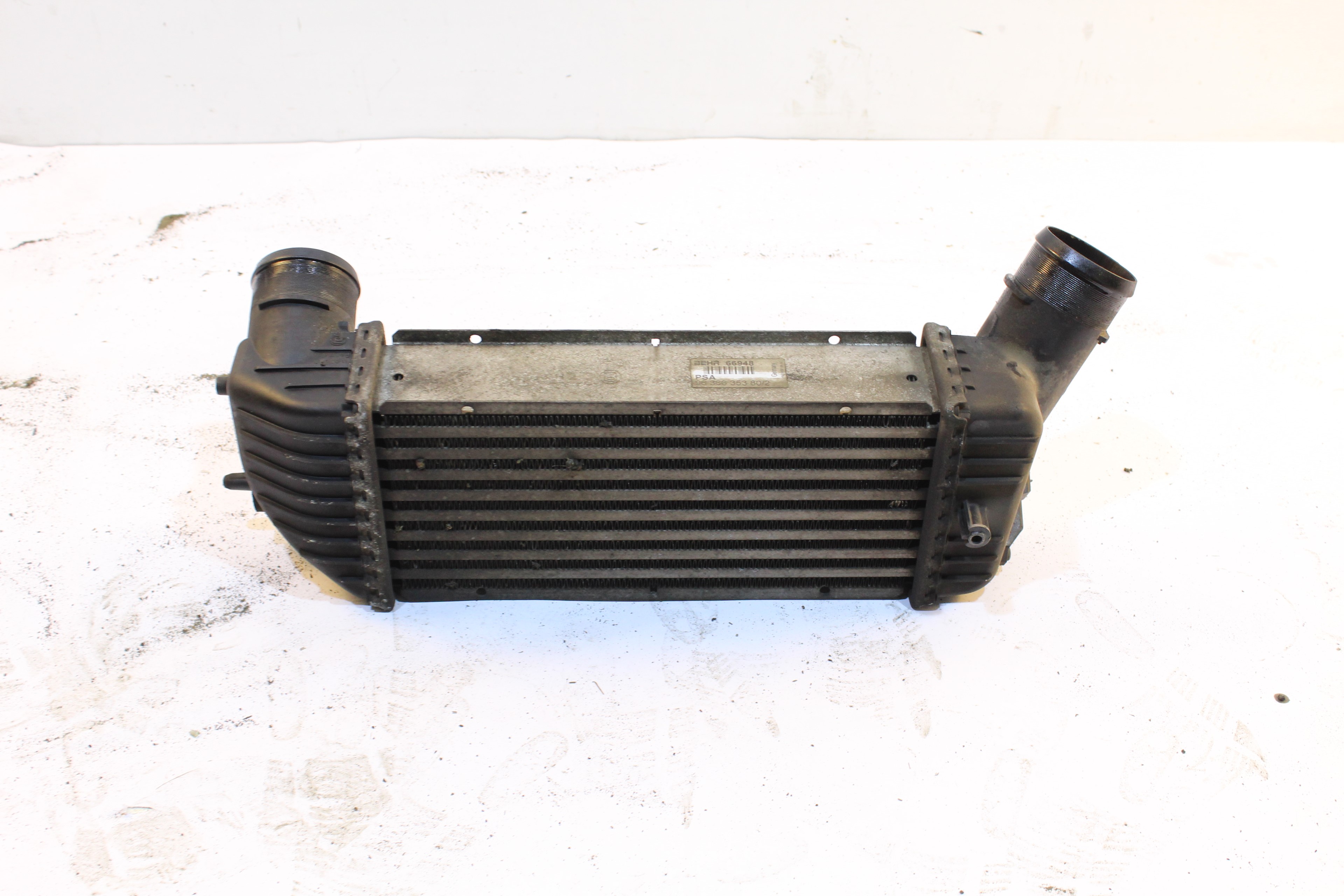 PEUGEOT 307 1 generation (2001-2008) Intercooler Radiator 96366353802 21757340