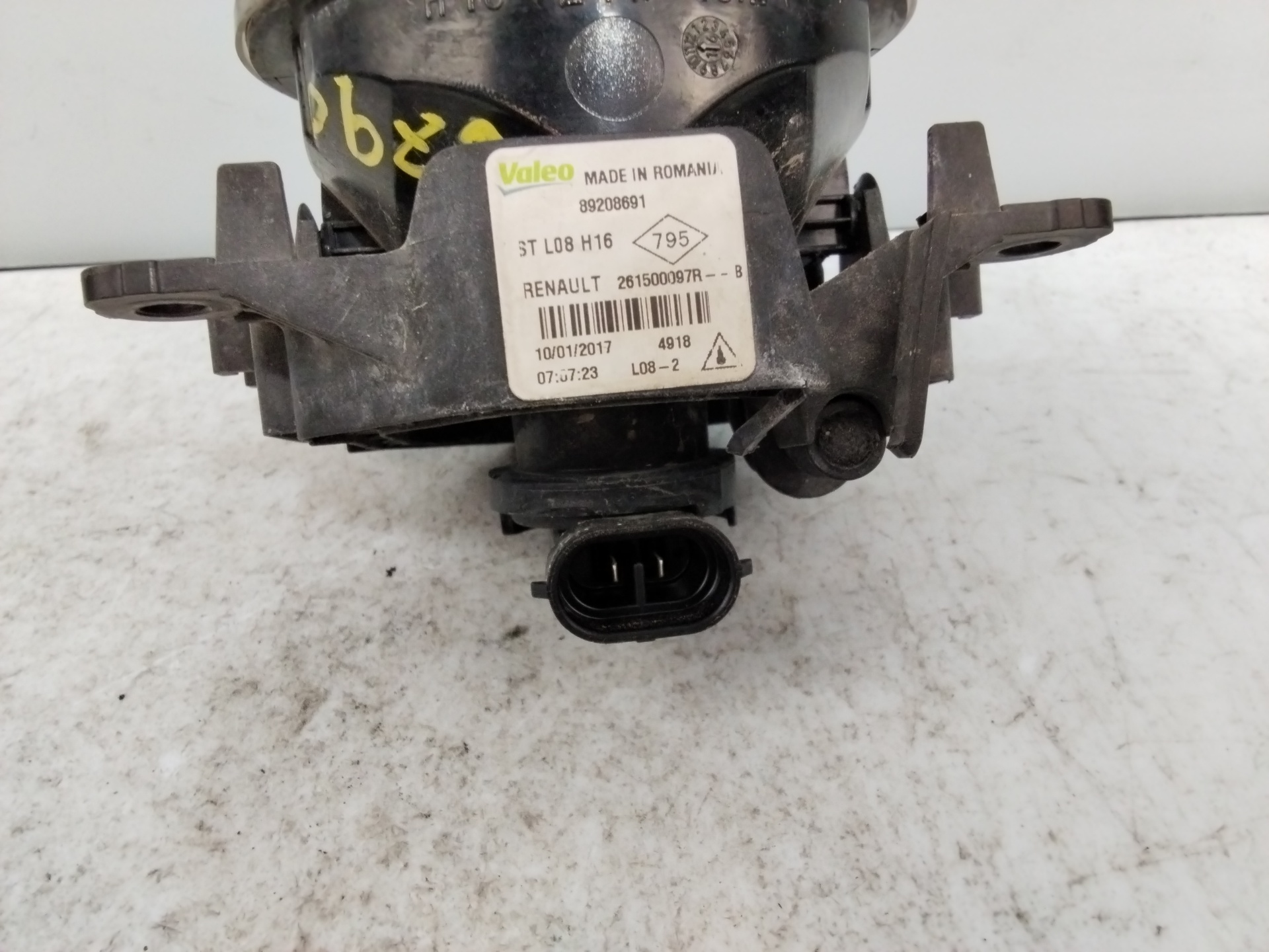 RENAULT Megane 3 generation (2008-2020) Противотуманка бампера передняя правая 89208691 25368192