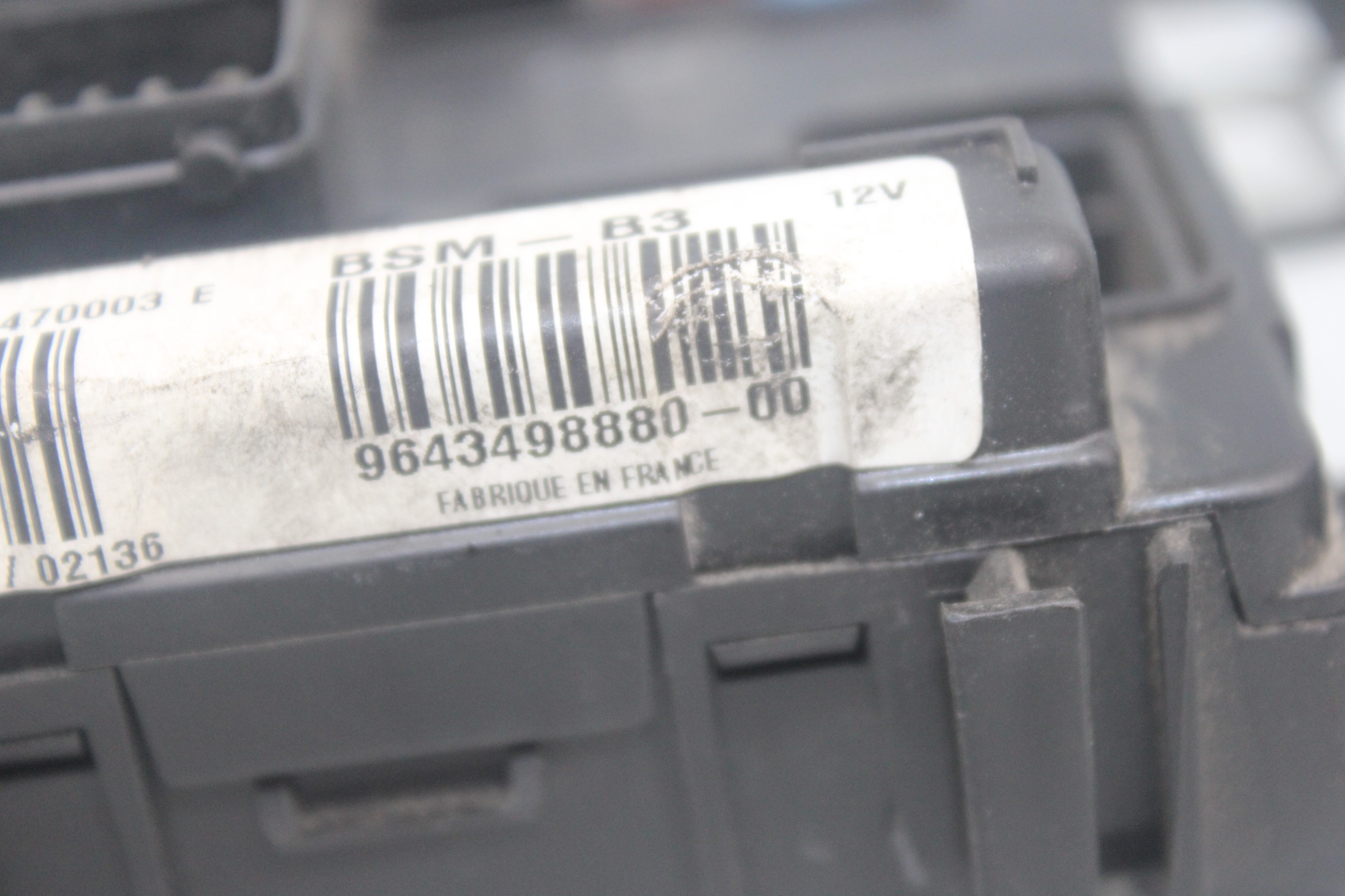 Caja de relés / fusibles 8HXDV4TD,8HZ,8HX 964349888000 de Citroen C3 ii (sc_) 2009-2016 68 CV - pieza usada